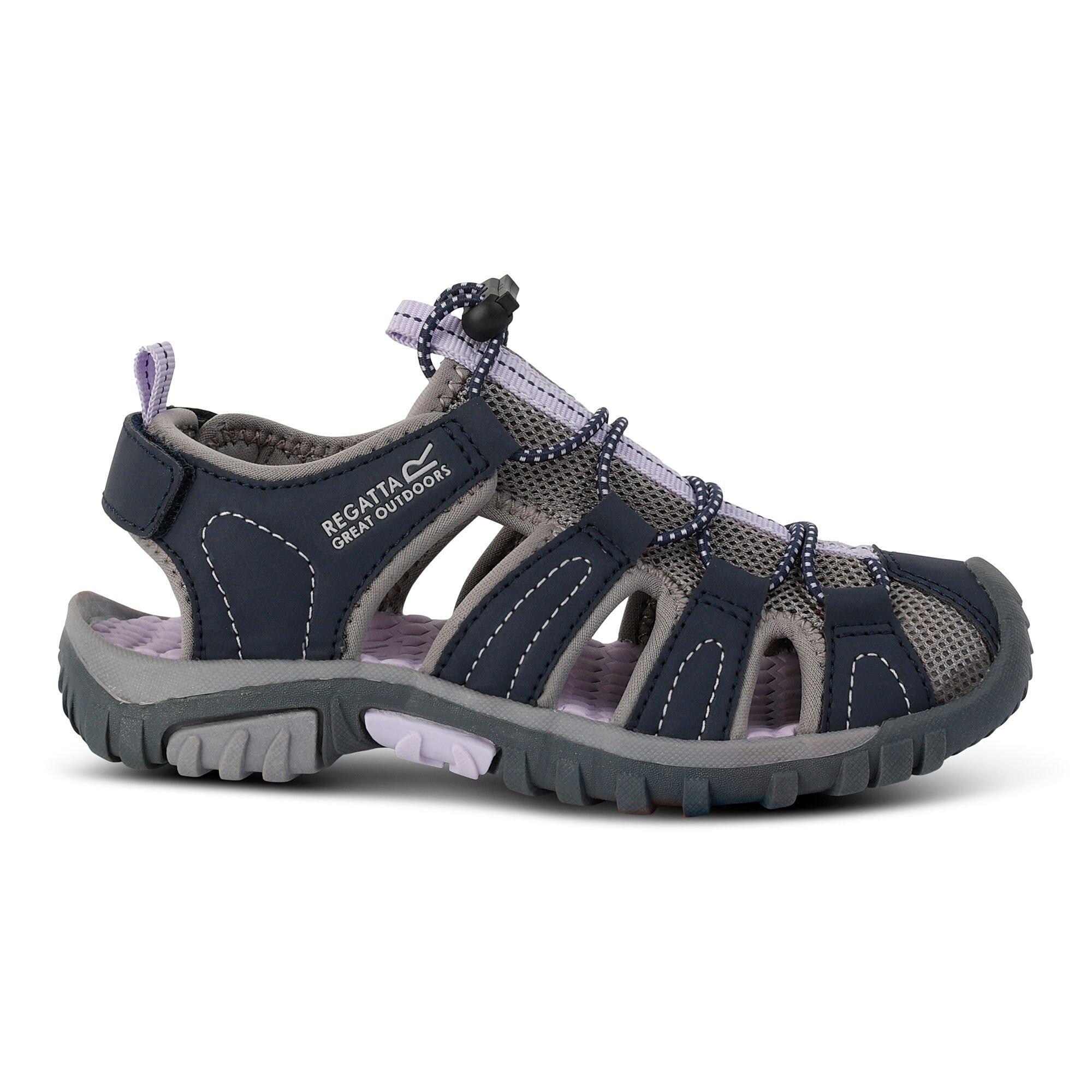 Regatta  Kids Westshore Junior Sandal - Navy/Lilac Fros - EU33/UK1