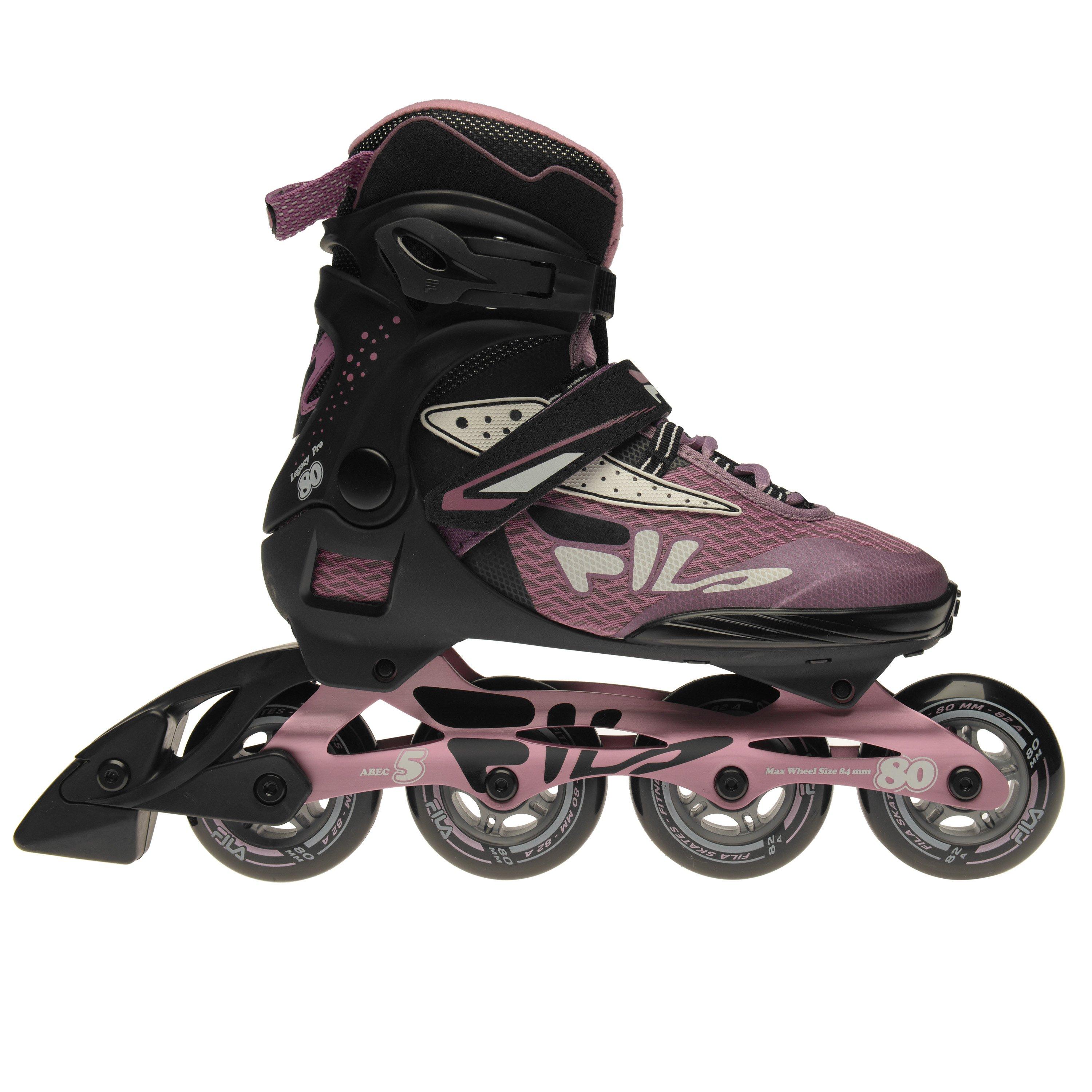 Black/Violet - Fila - Legacy Pro 80 Ladies Inline Skates - 1