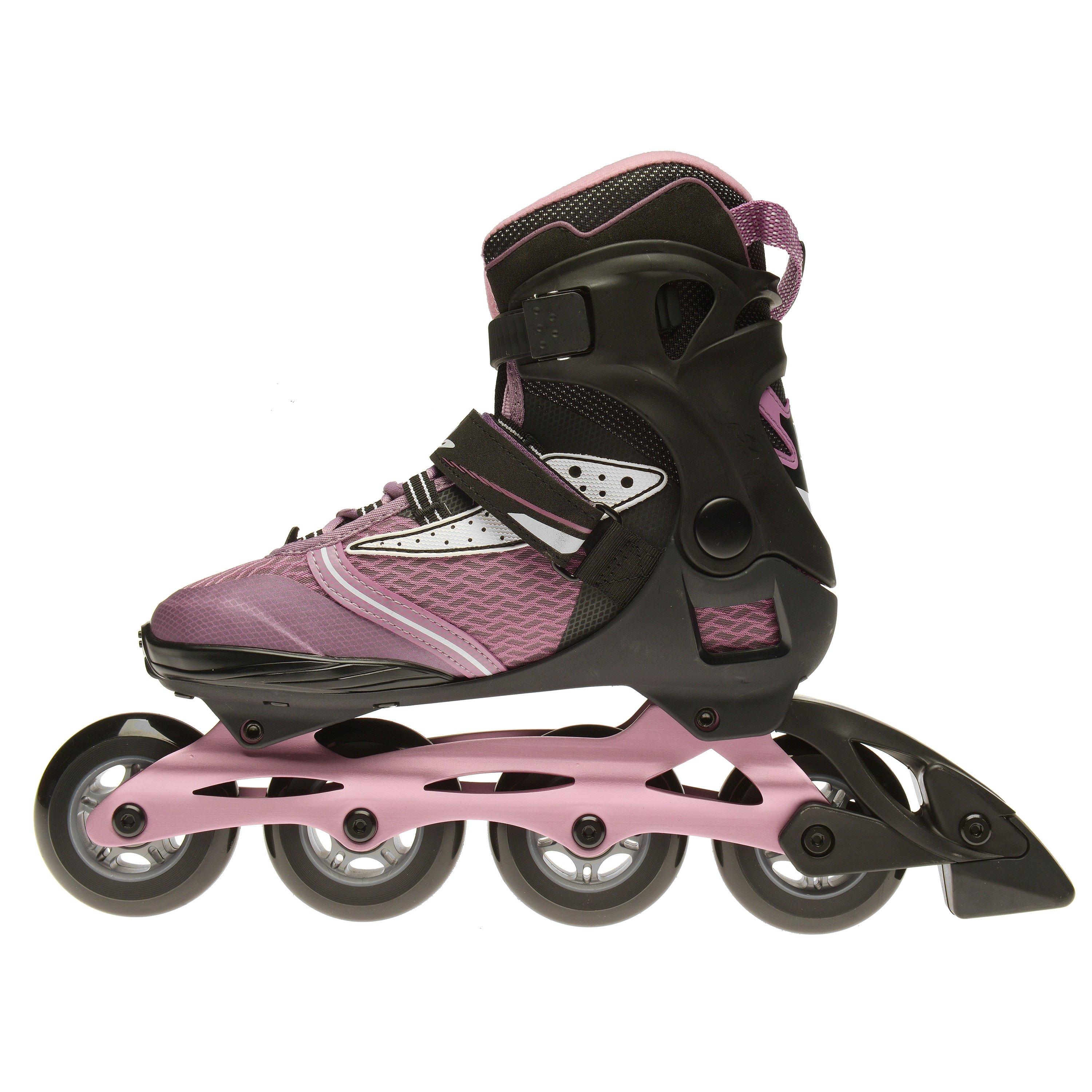 Black/Violet - Fila - Legacy Pro 80 Ladies Inline Skates - 3