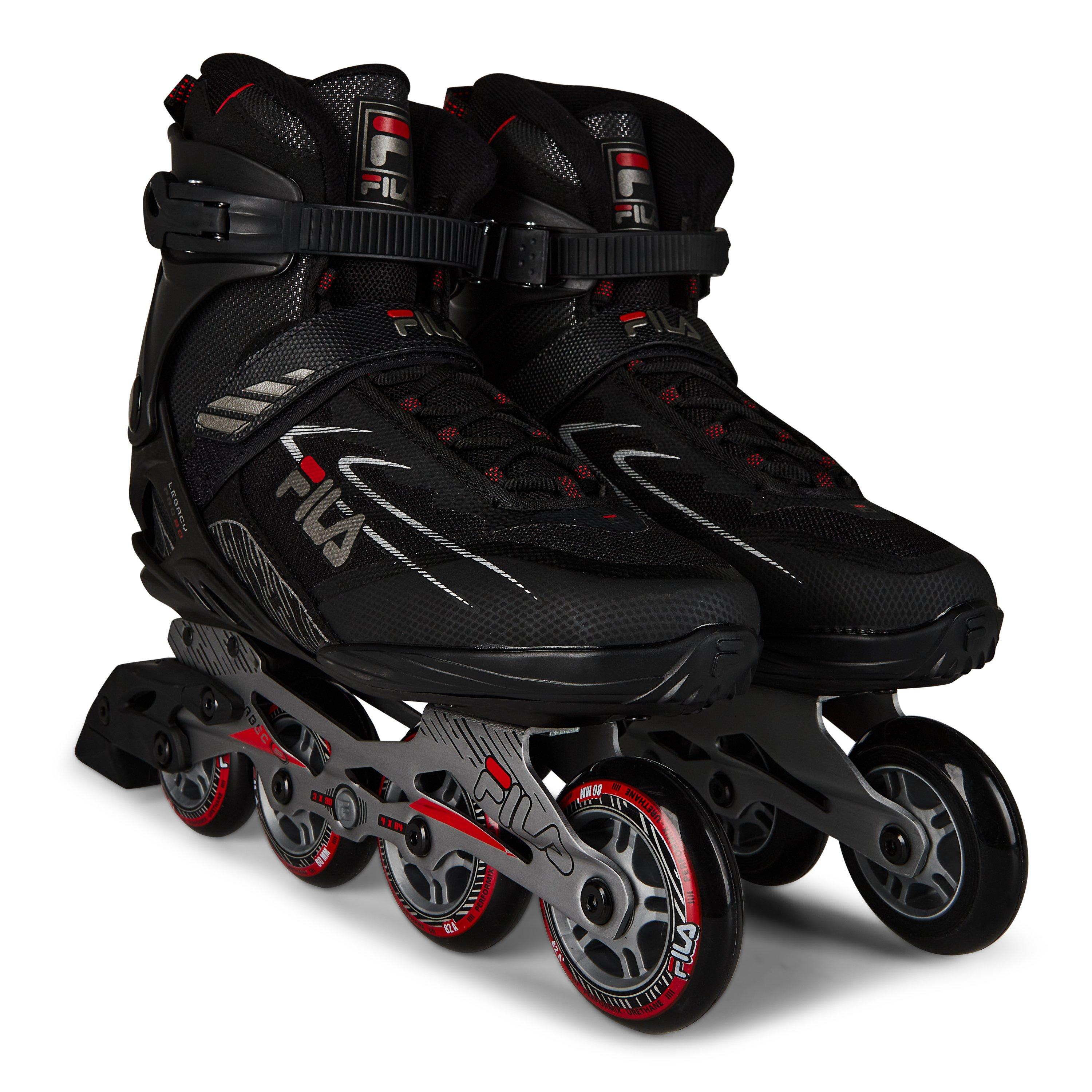 Zwart/Rood - Fila - Legacy Pro80 Skate - 3