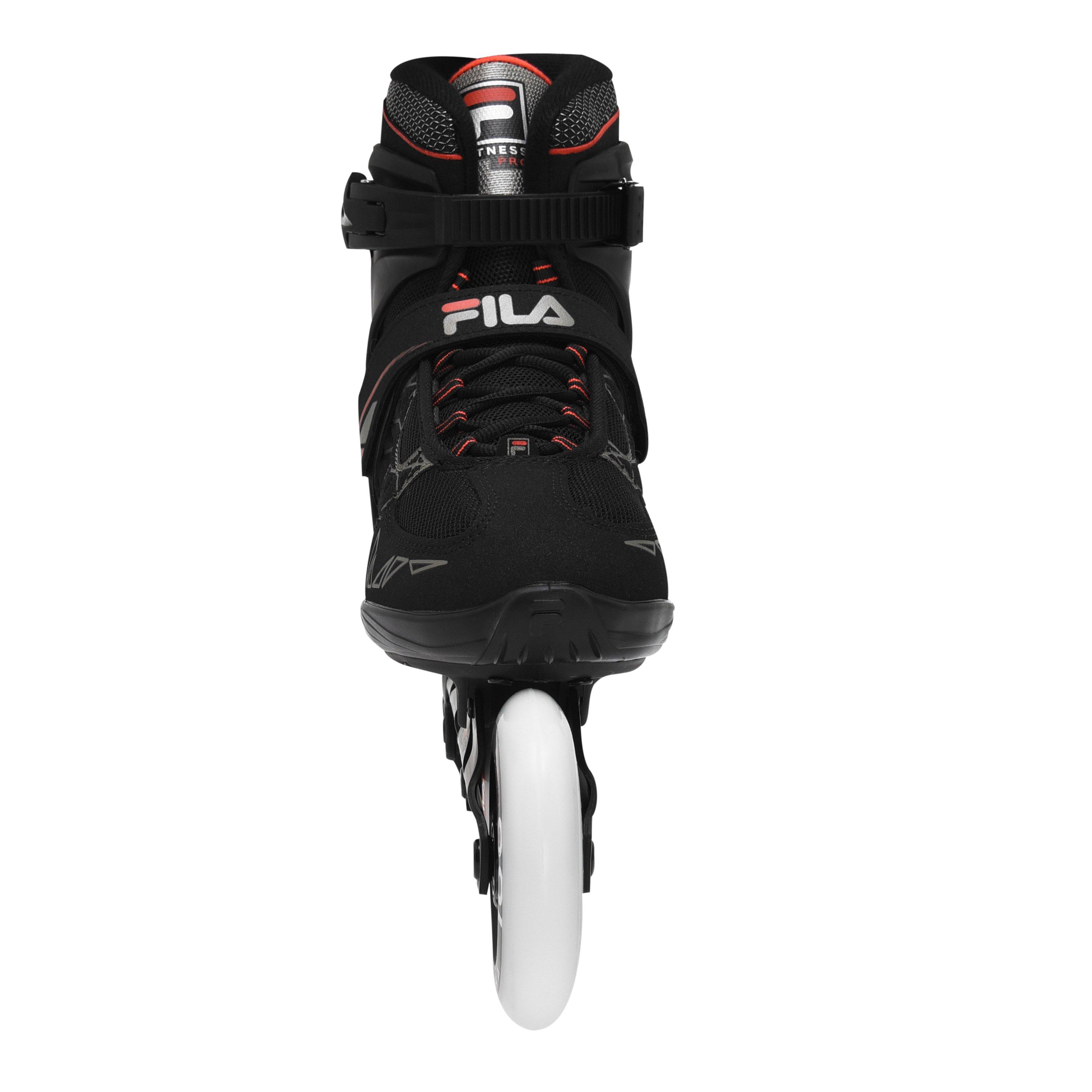 Zwart/Rood - Fila - FILA Legacy Pro 100 Mens Inline Skates - 2