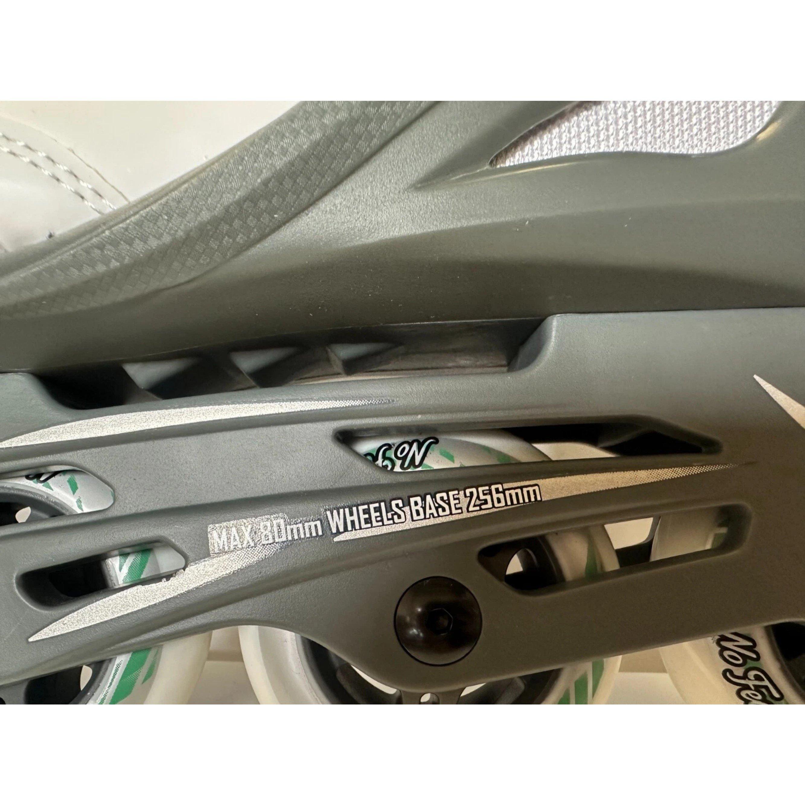 Grå/Teal - Fabric - Skates - 3