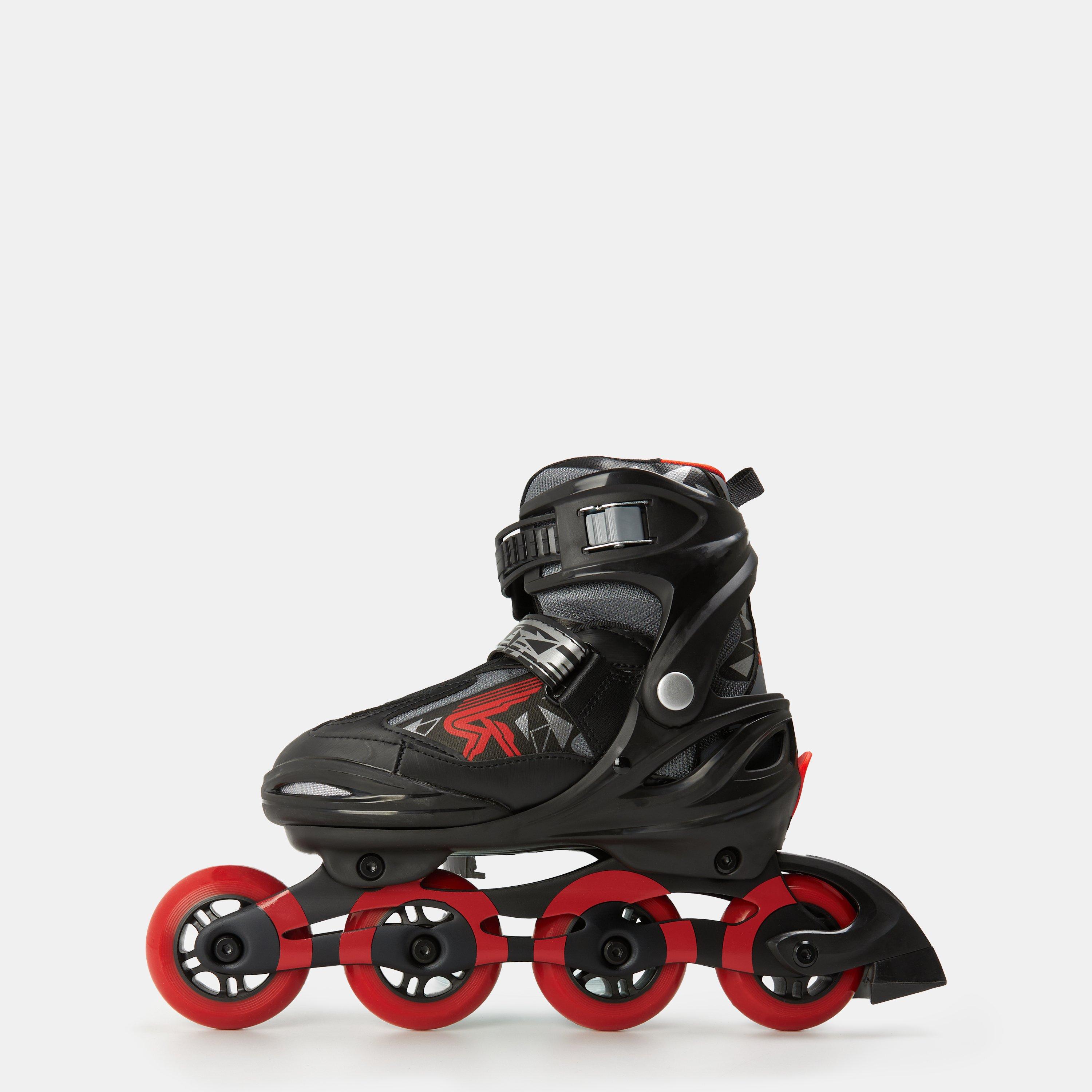 Black/Red - Roces - Moody Black/Blue Junior Skates - 2