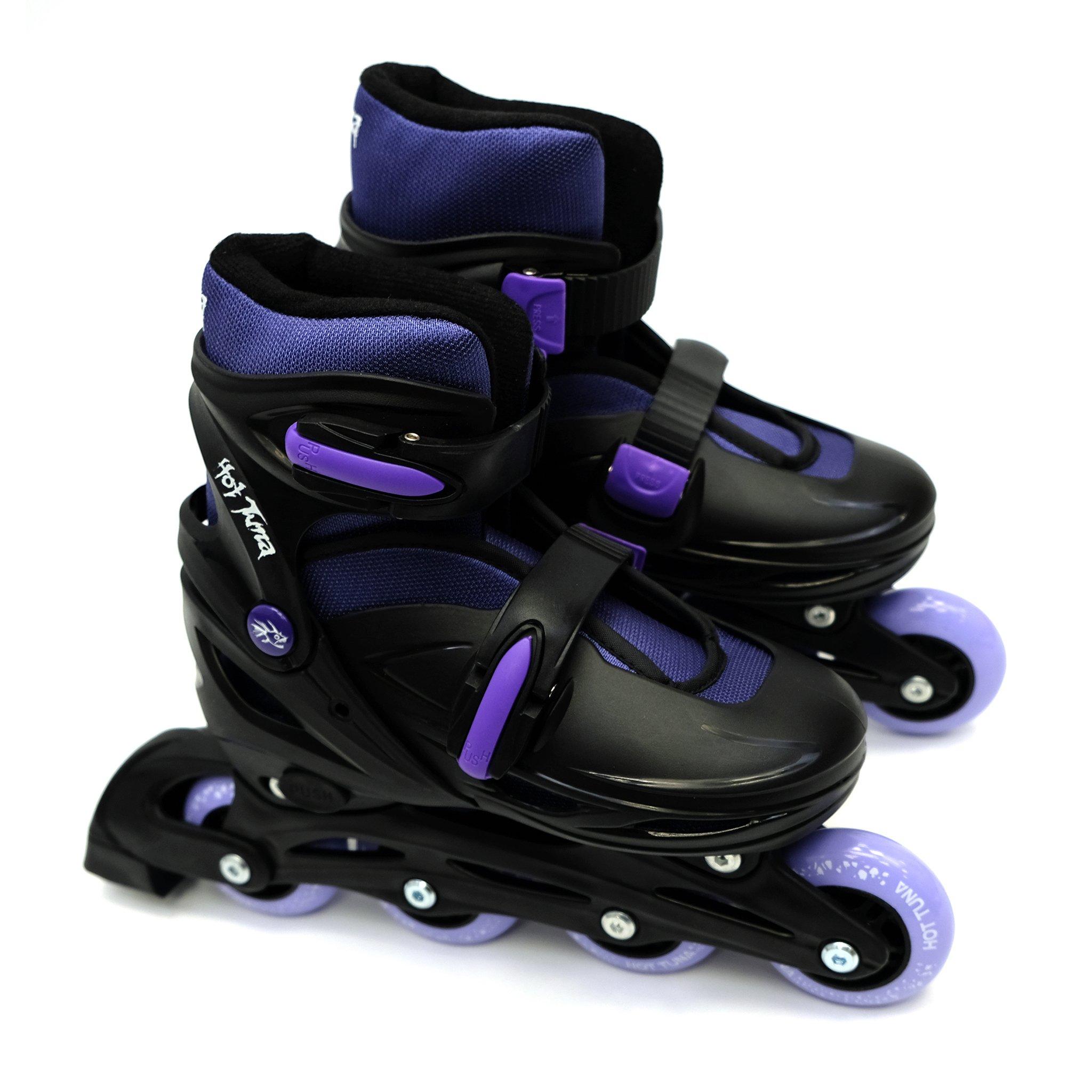 Purple - Hot Tuna - HotTuna Adjustable Inline Skates Junior - 2