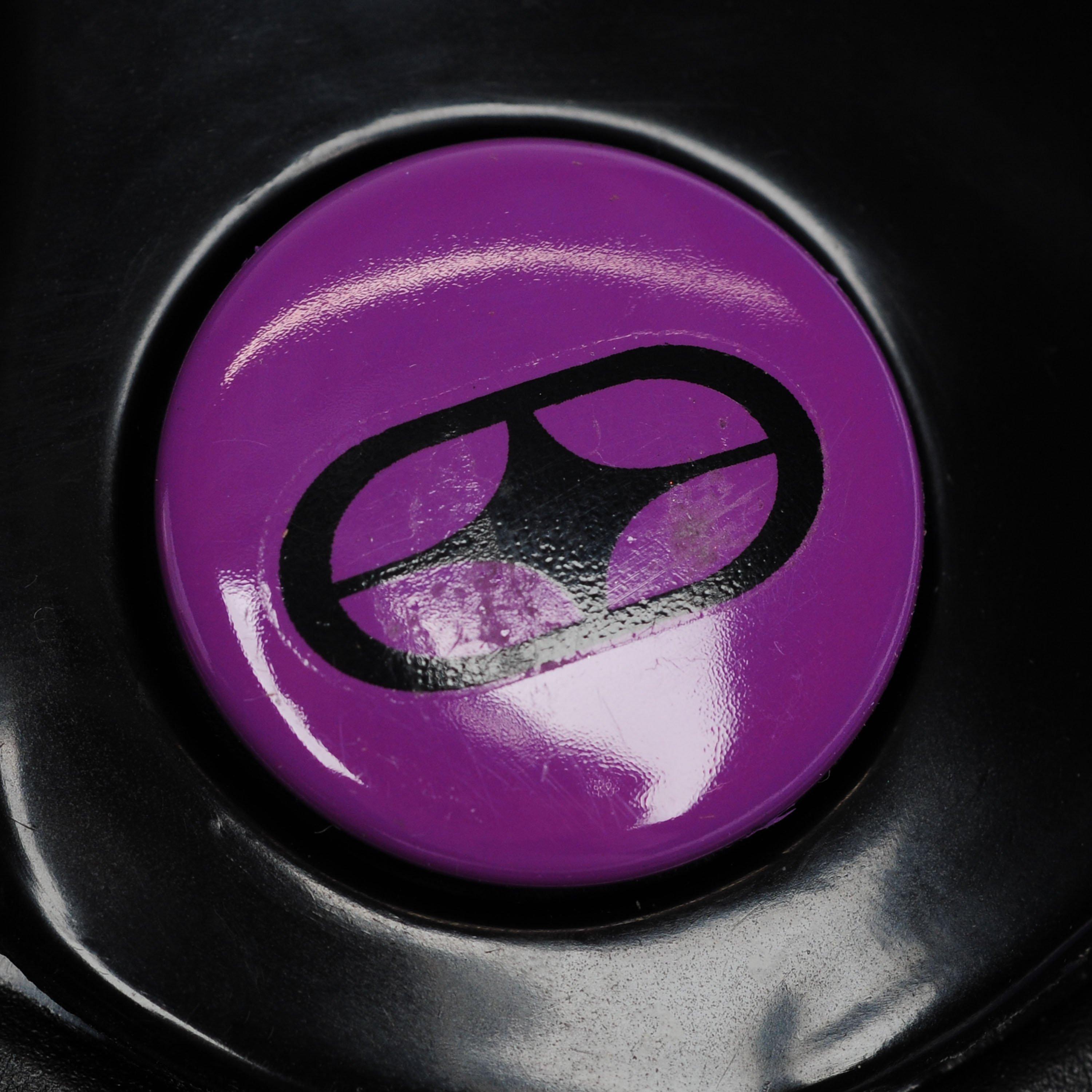 Black/Purple - Fabric - Skates Junior - 6