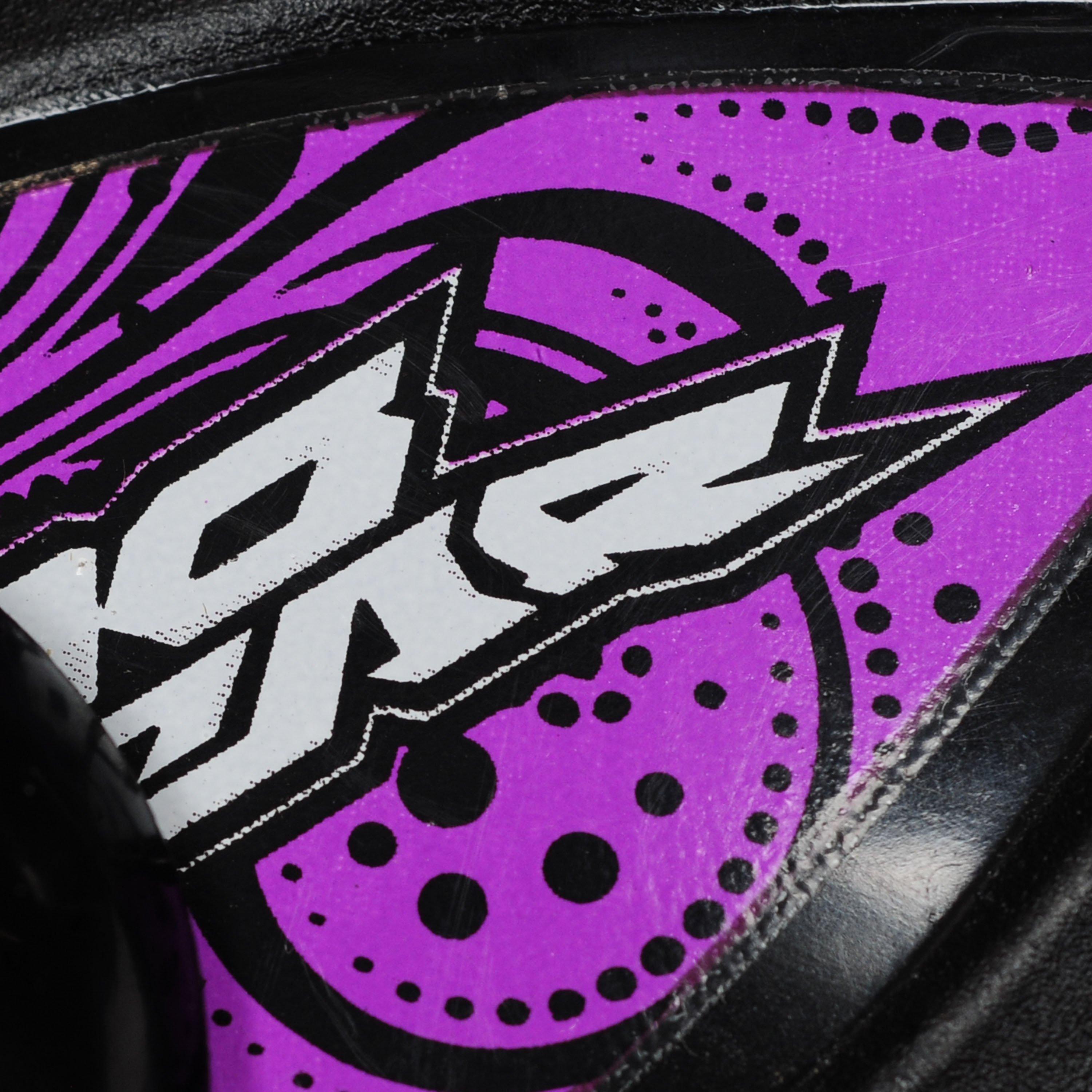 Black/Purple - Fabric - Skates Junior - 7