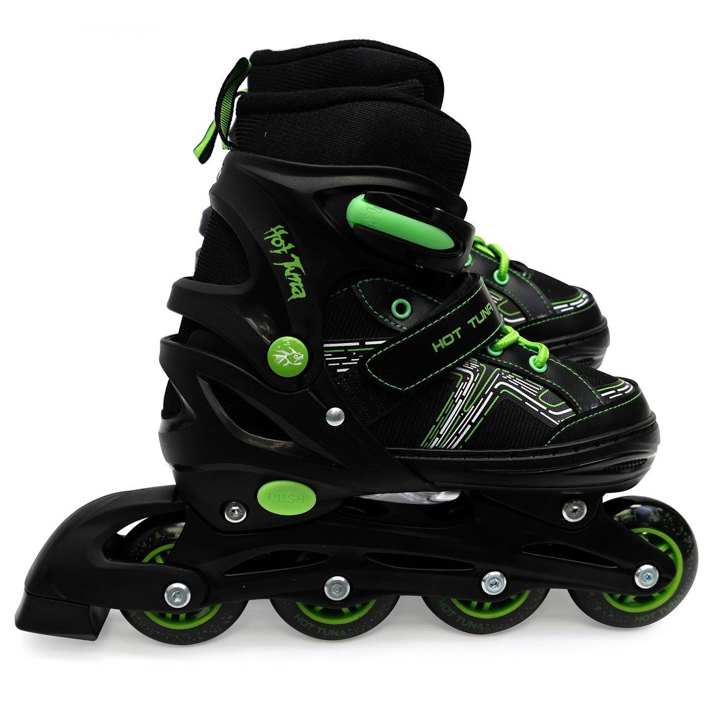 Black/Green - Hot Tuna - HotTuna Edge Skates Junior - 1