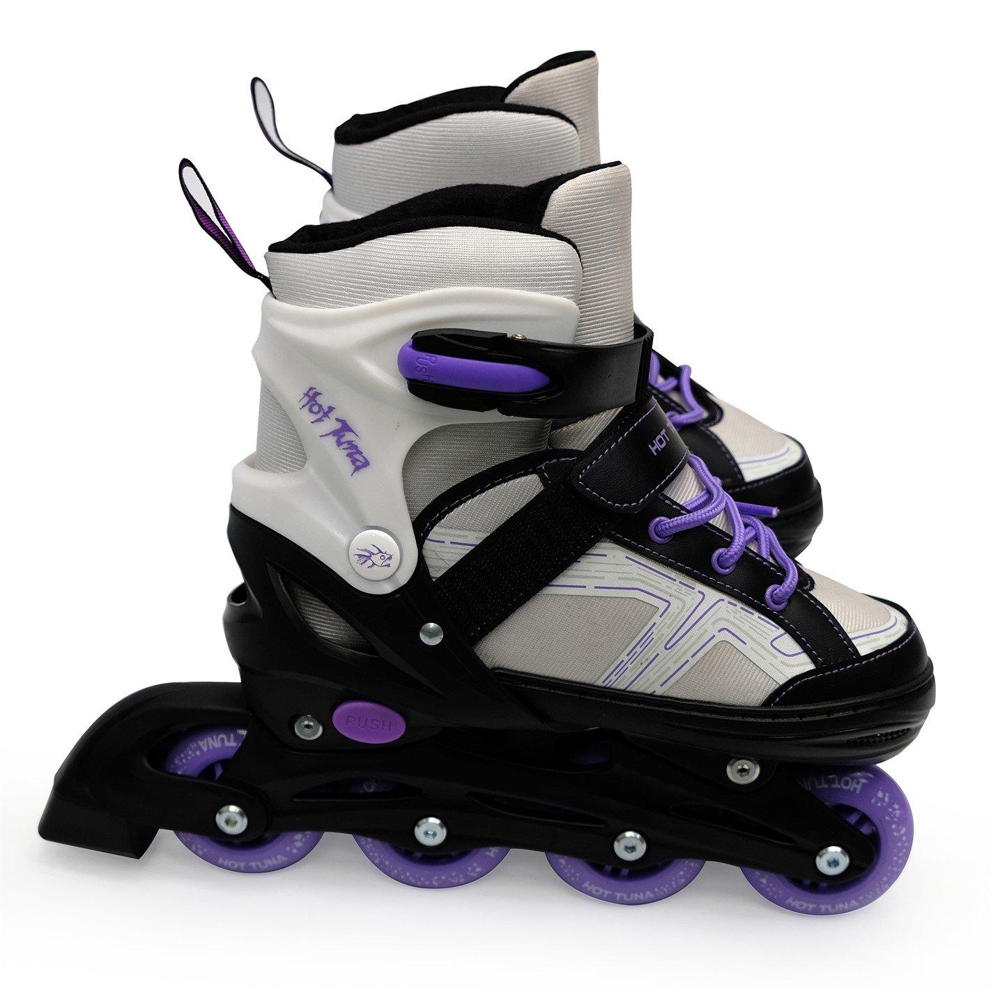 Black/Wht/Purpl - Hot Tuna - HotTuna Spirit Skates Junior - 1