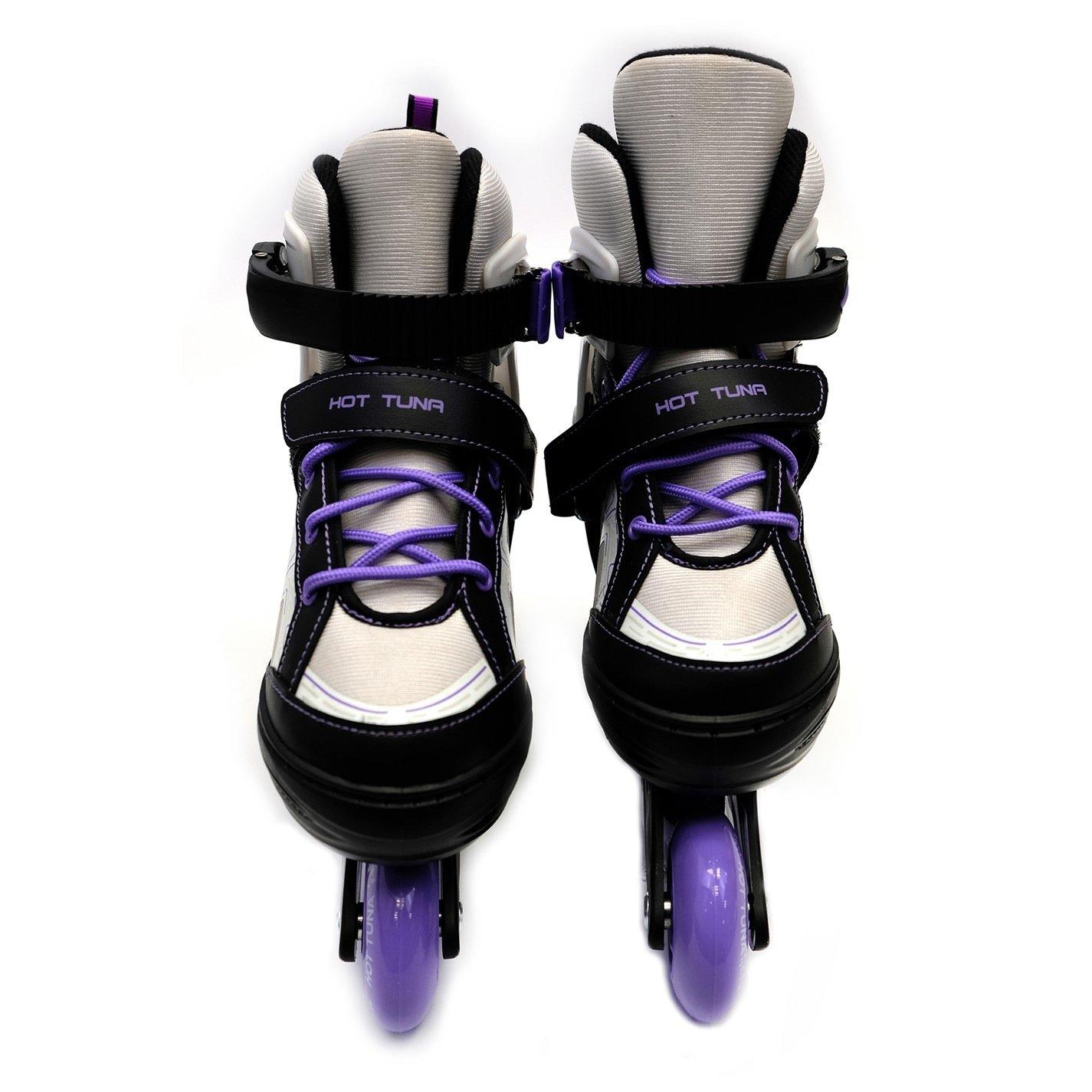 Sort/Hvid/Lilla - Hot Tuna - Spirit Skates Junior - 3