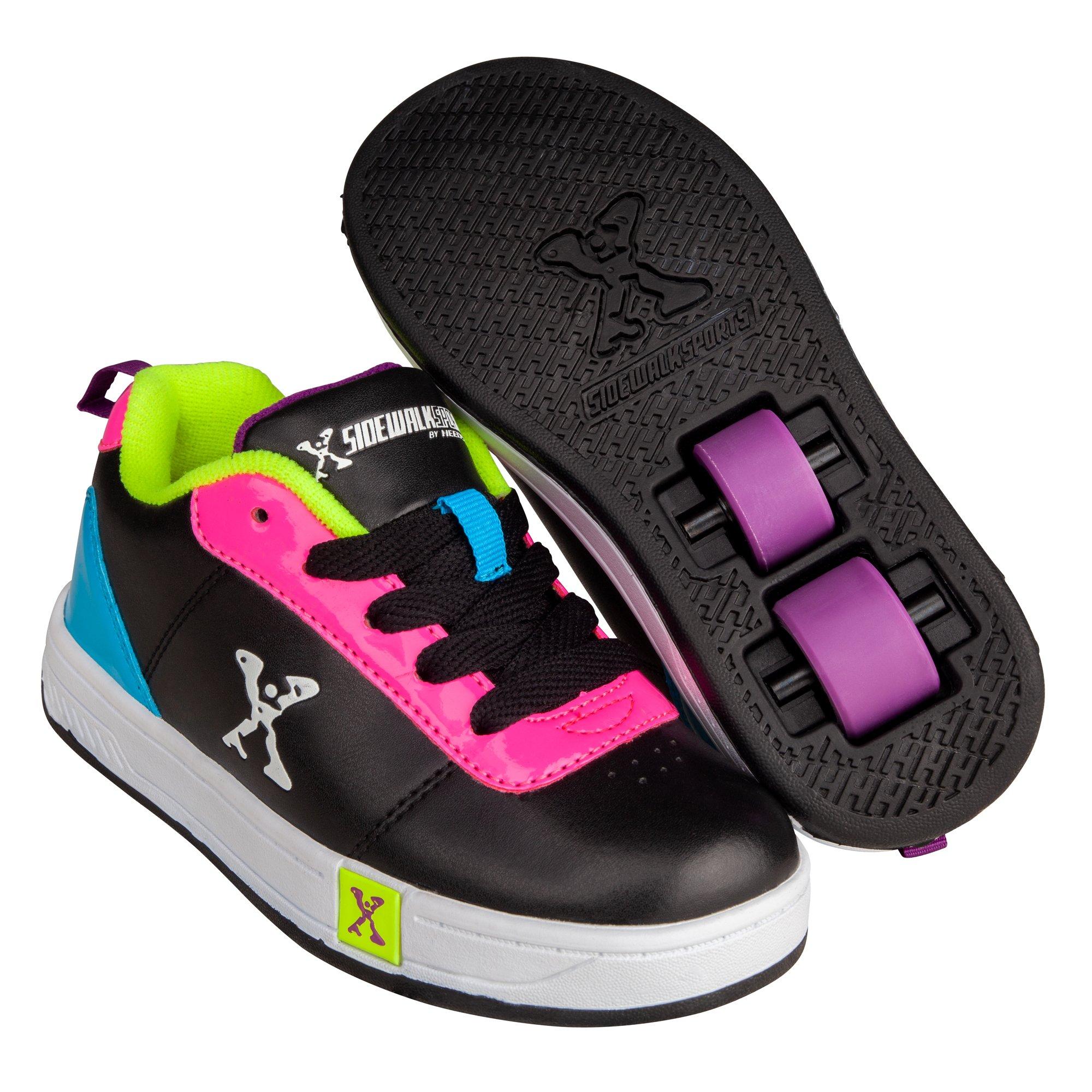 Black/Pink - Sidewalk Sport - Lane Girls Wheeled Skate Shoes - 1