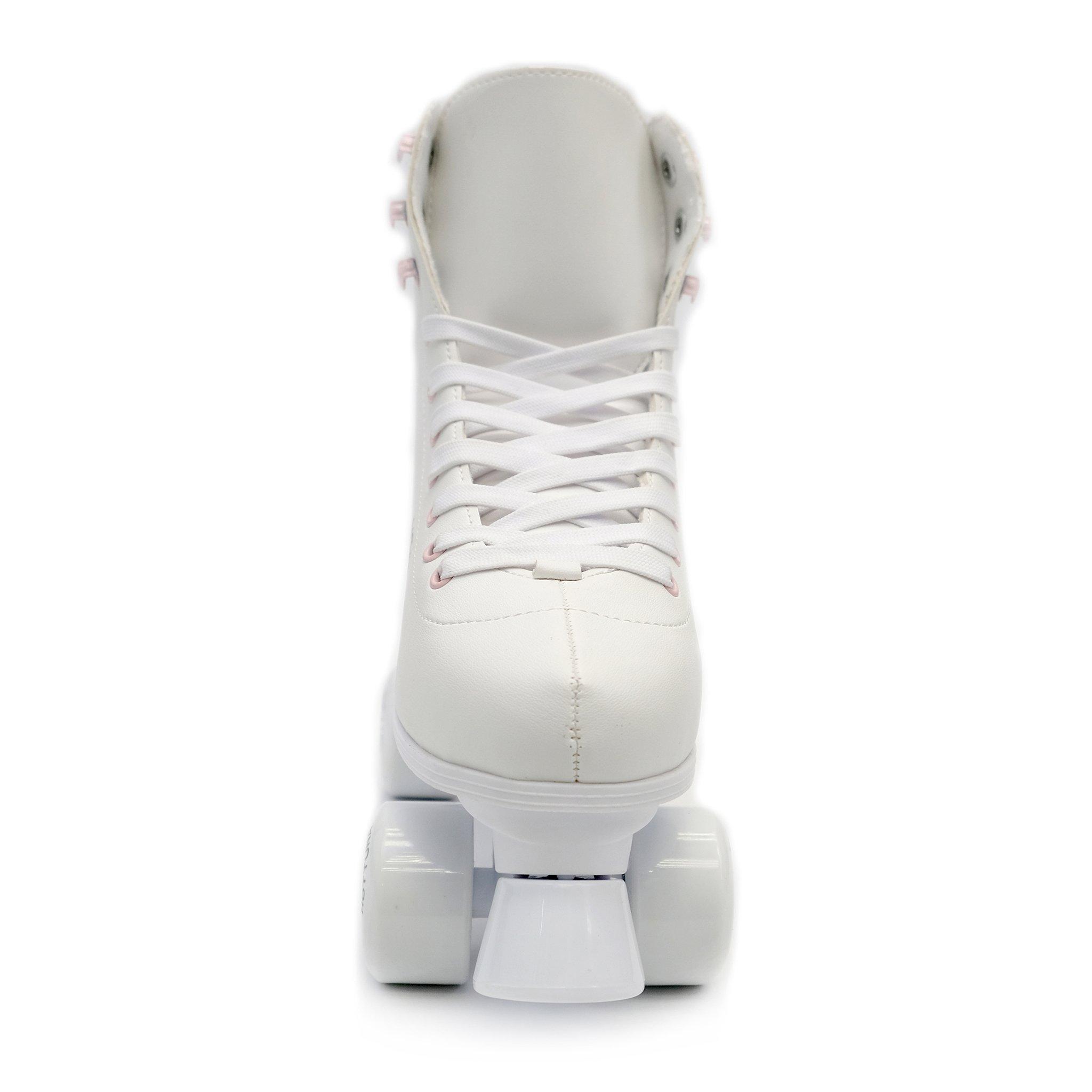 White - Hot Tuna - Figure Roller Skates Womens - 3
