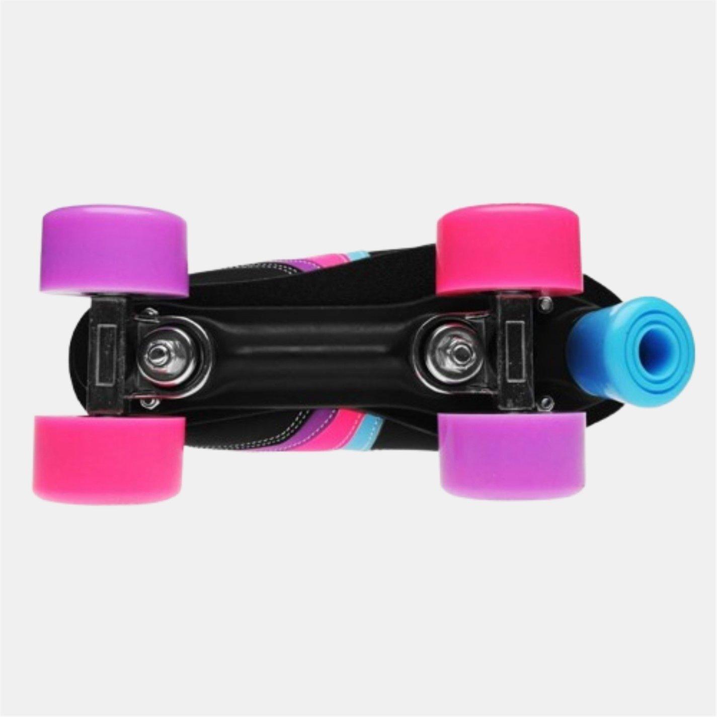 Blk/Pnk/Purp - Hot Tuna - HotTuna Retro Quad Skates Junior - 3