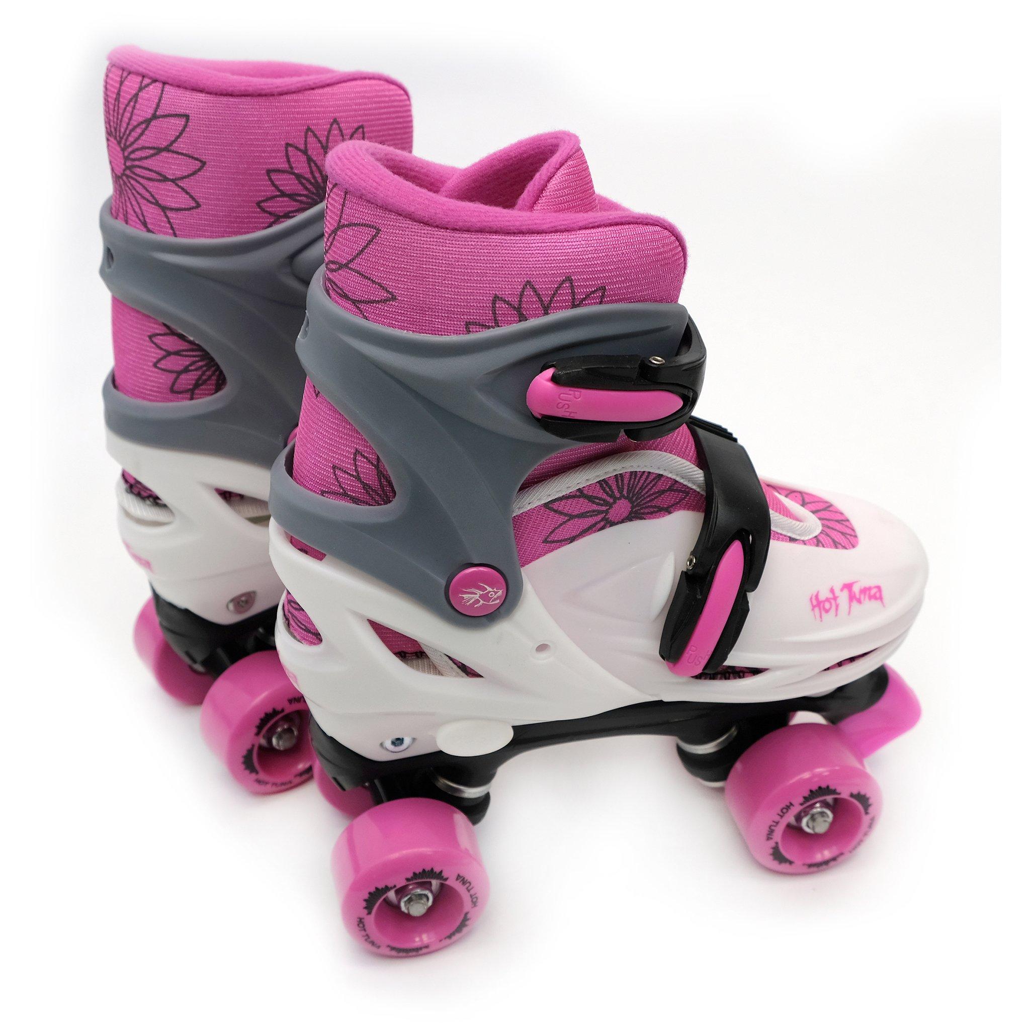White/Pink - Hot Tuna - Quad Skates Junior - 2