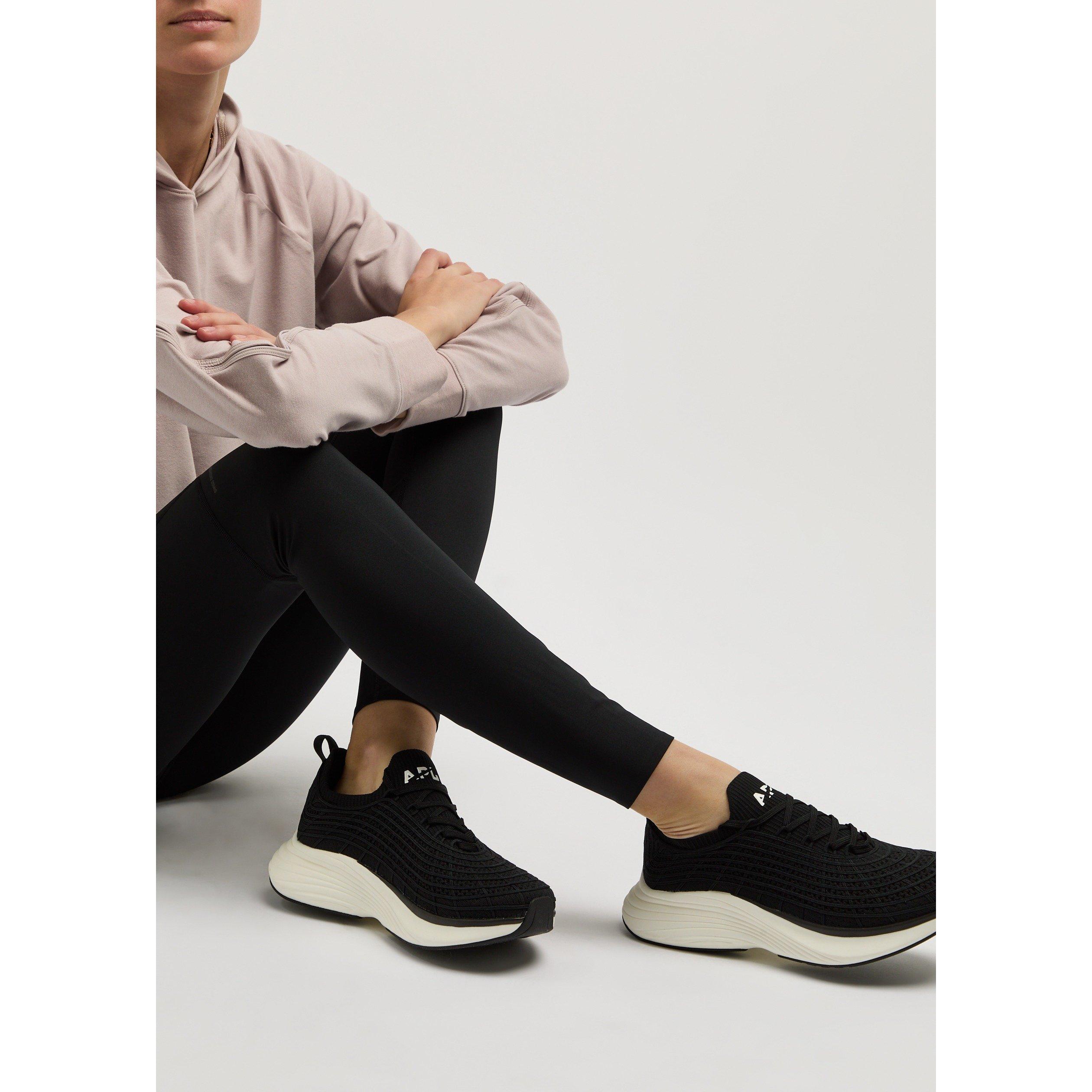BLACK AND WHITE - Athletic Propulsion Labs - Women's TechLoom Zipline Runners - 3