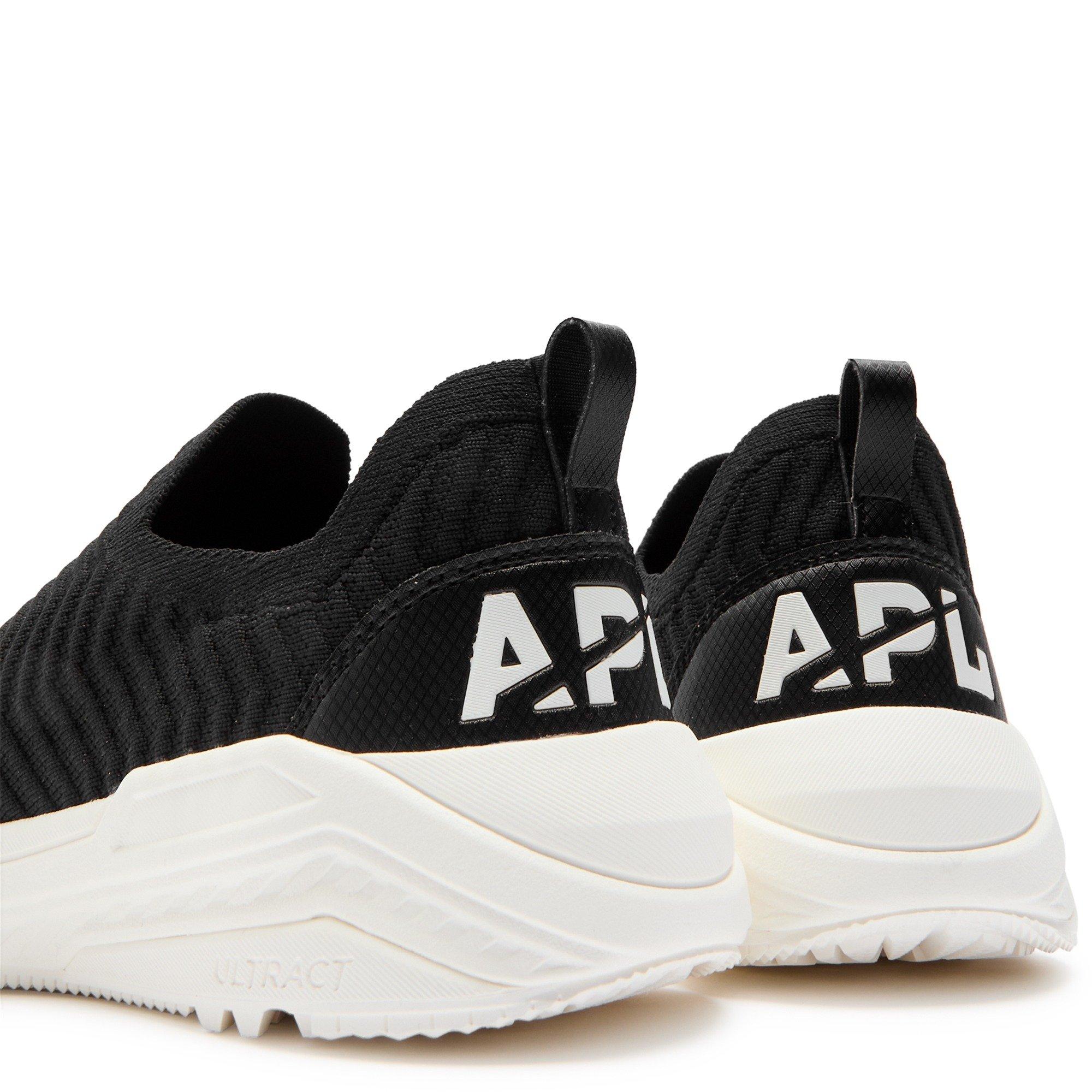 BLACK AND WHITE - Athletic Propulsion Labs - Women's TechLoom Traveler Runners - 5