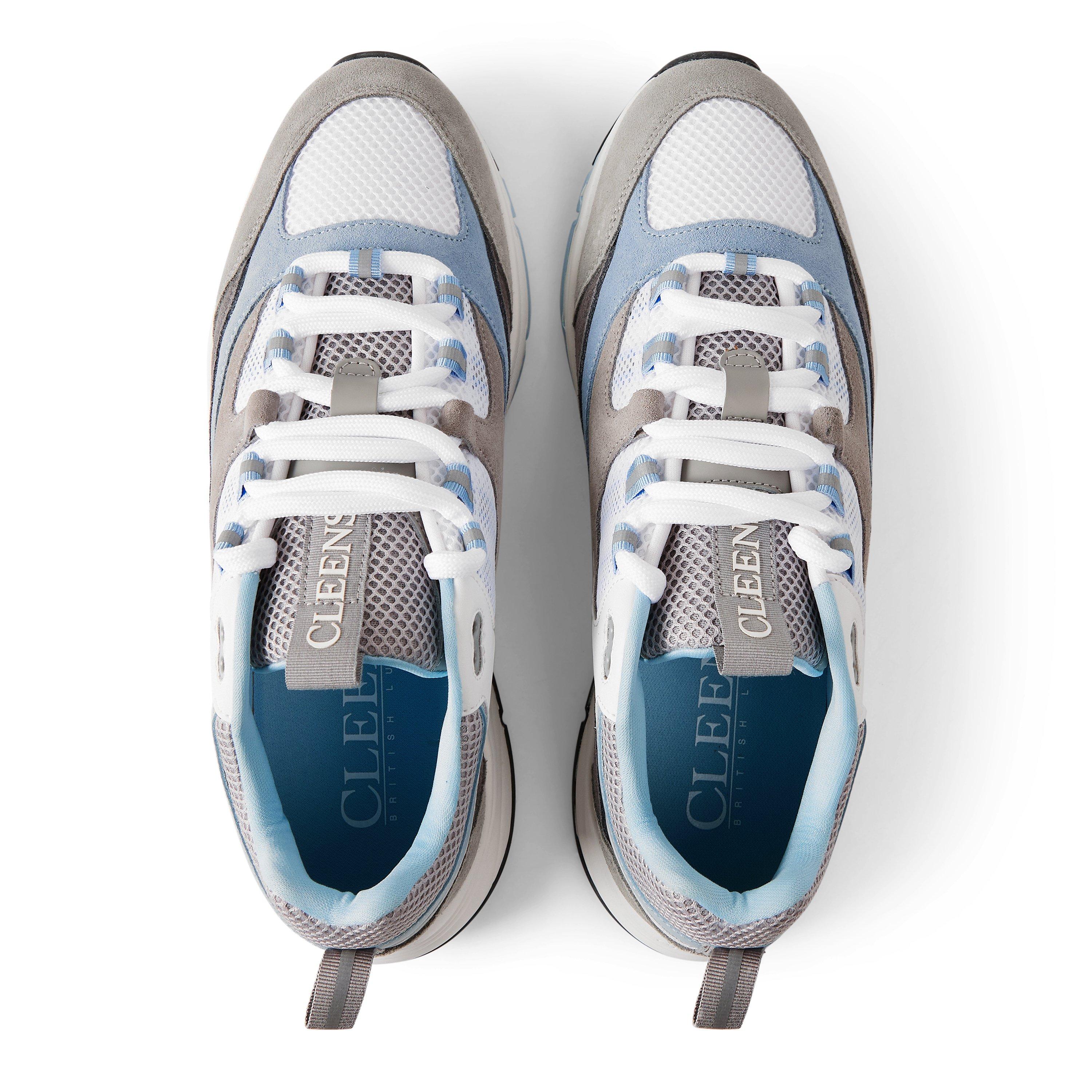 BLUE AND OTHER - Cleens - Men's Aero Suede Runners - 4