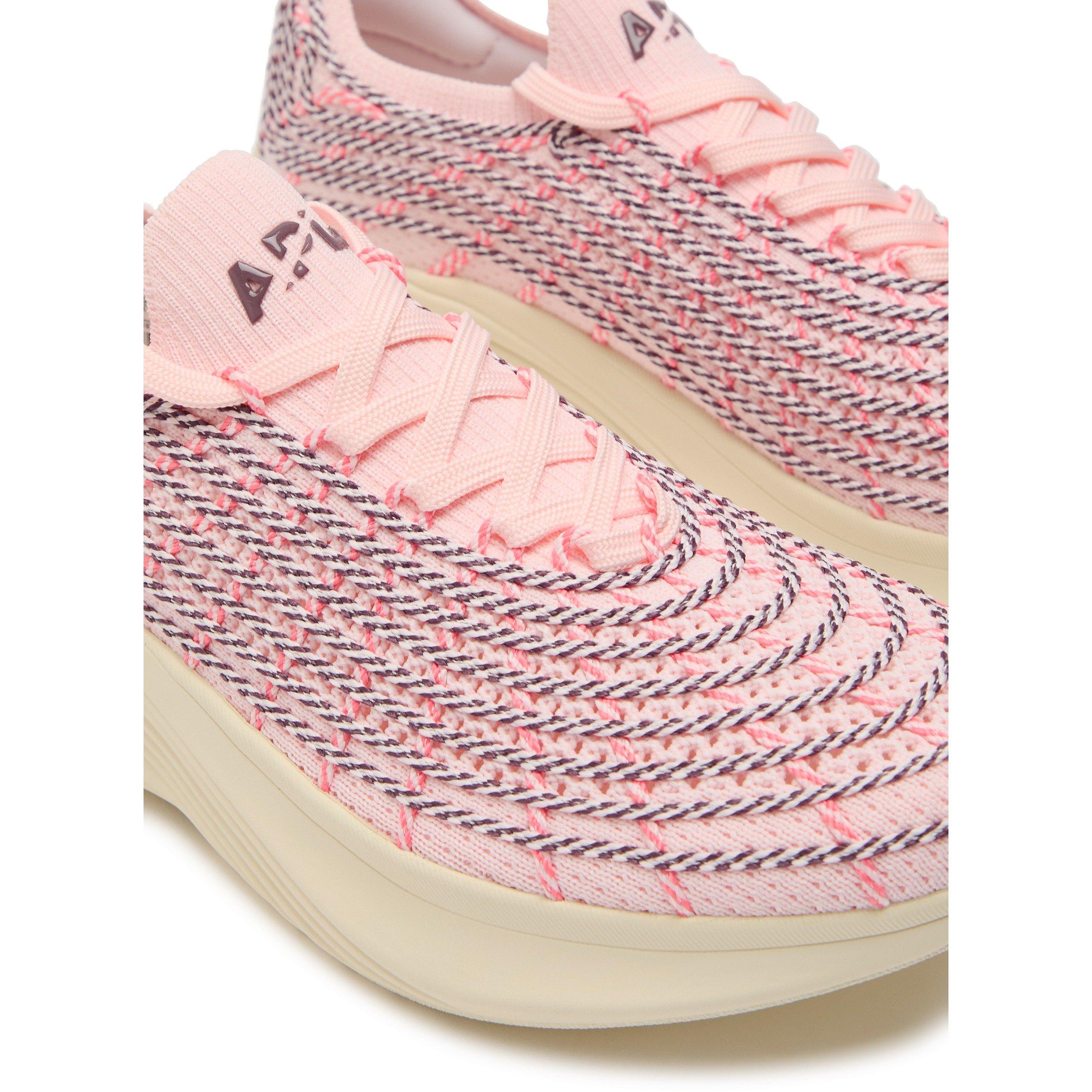 LIGHT PINK - Athletic Propulsion Labs - Women's Zipline Knitted Runners - 4