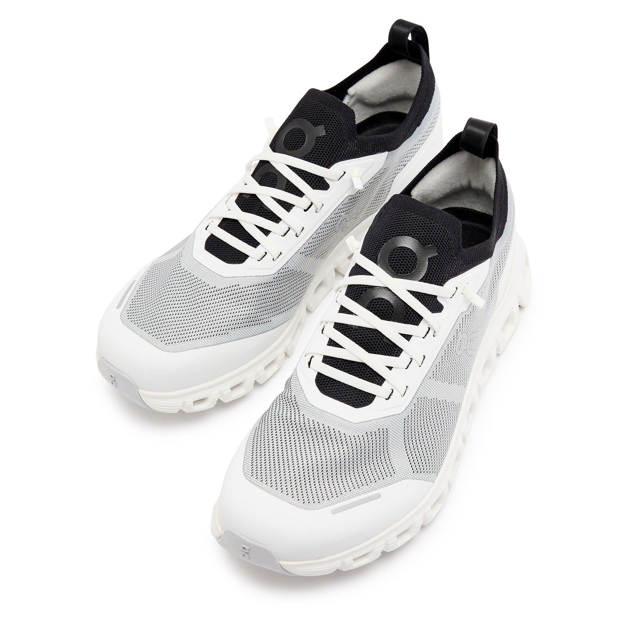 WHITE AND BLACK - On - Men's Cloud 6 Versa Runners - 3
