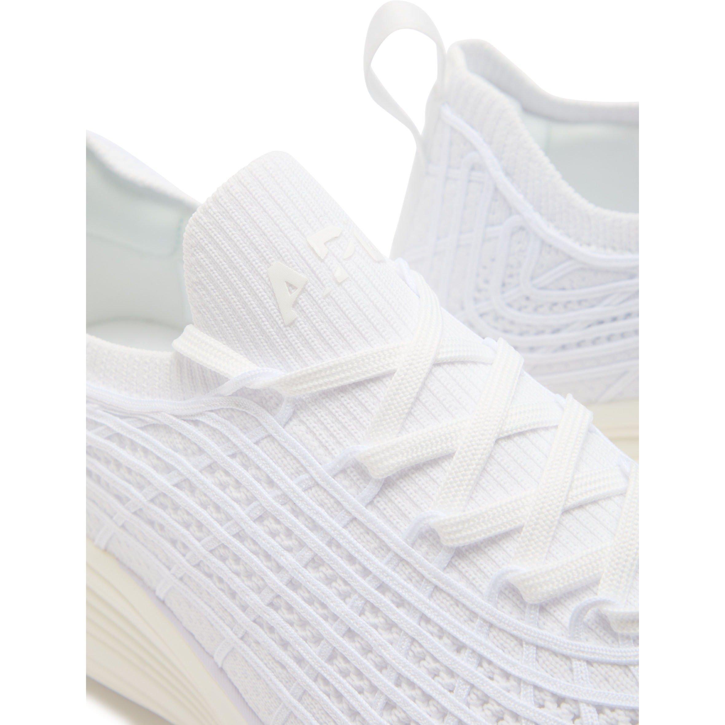 WHITE - Athletic Propulsion Labs - Men's Techloom Zipline Runners - 4