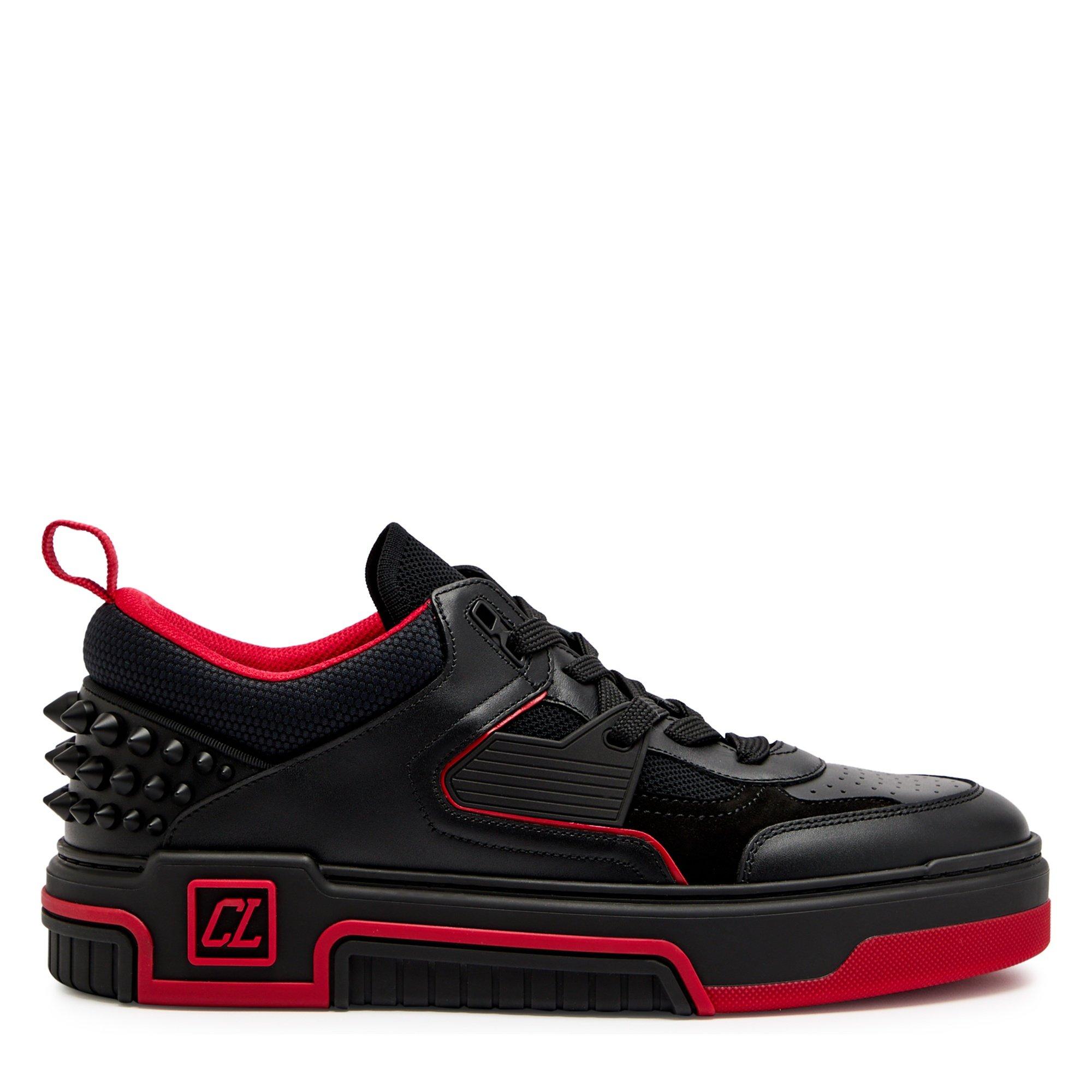 BLACK - Christian Louboutin - LOUBOUTIM ASTROLOUBI FLAT CALF - 1