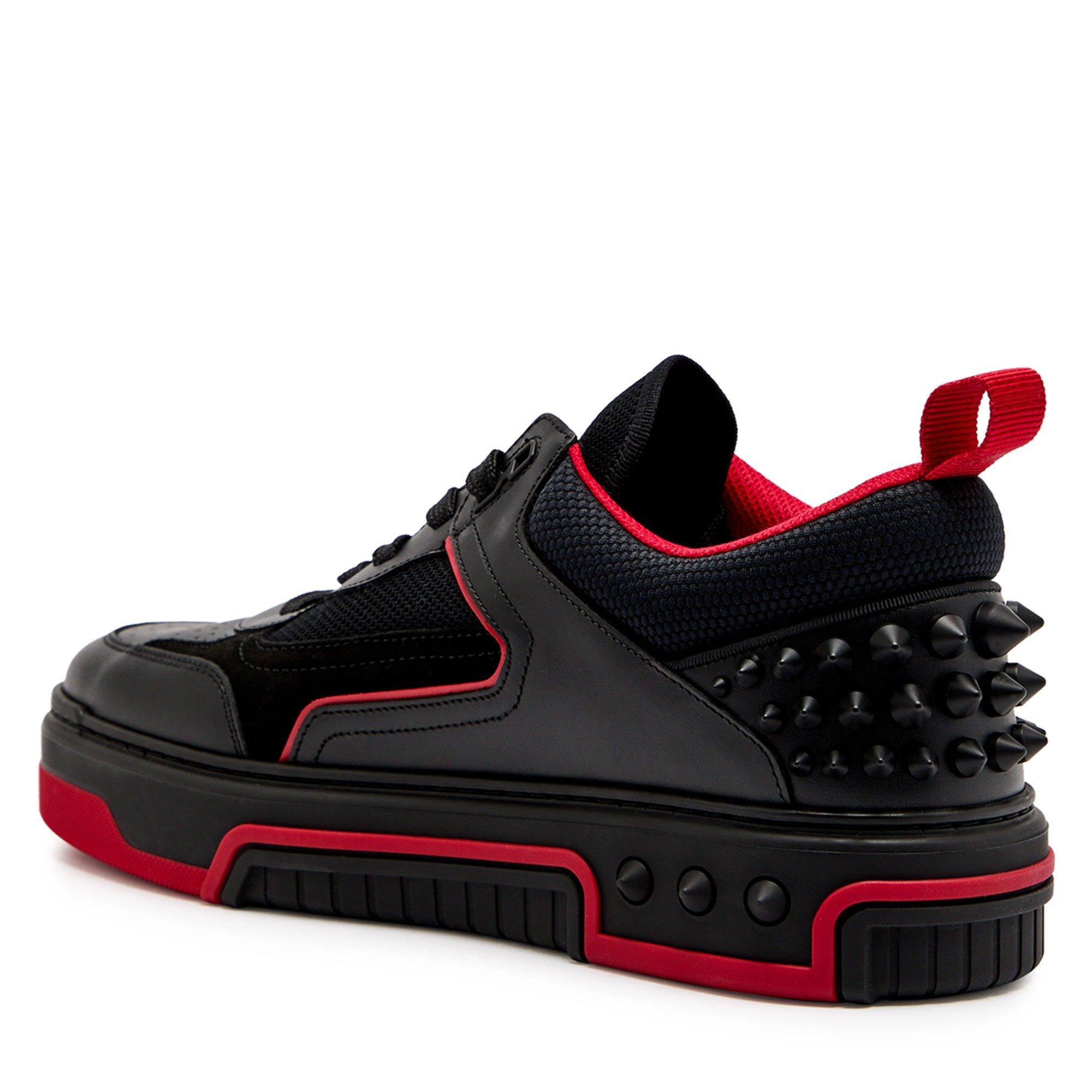 BLACK - Christian Louboutin - LOUBOUTIM ASTROLOUBI FLAT CALF - 2
