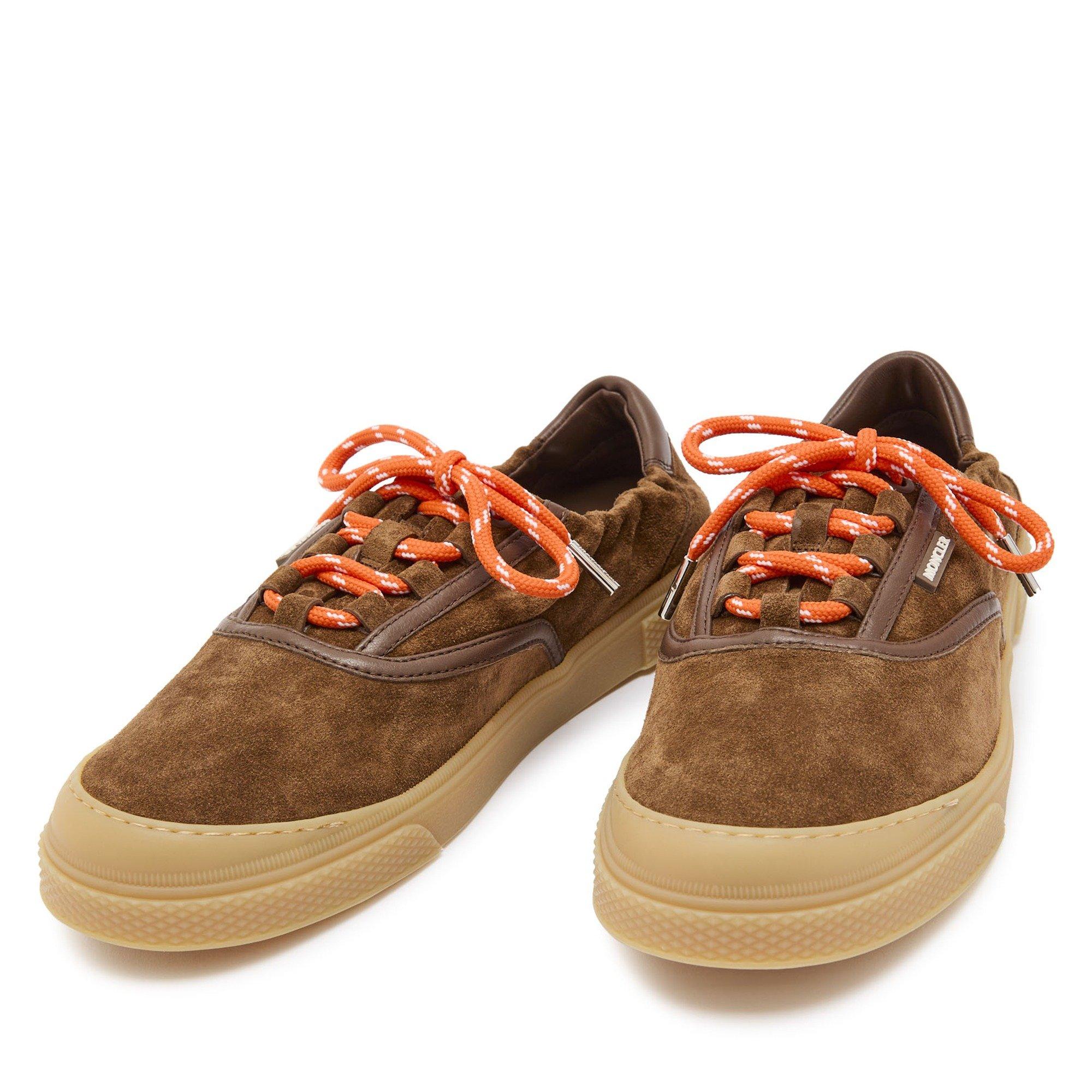 BROWN - Moncler - VERA LEISURE LOW TOP SNEAKER - 3