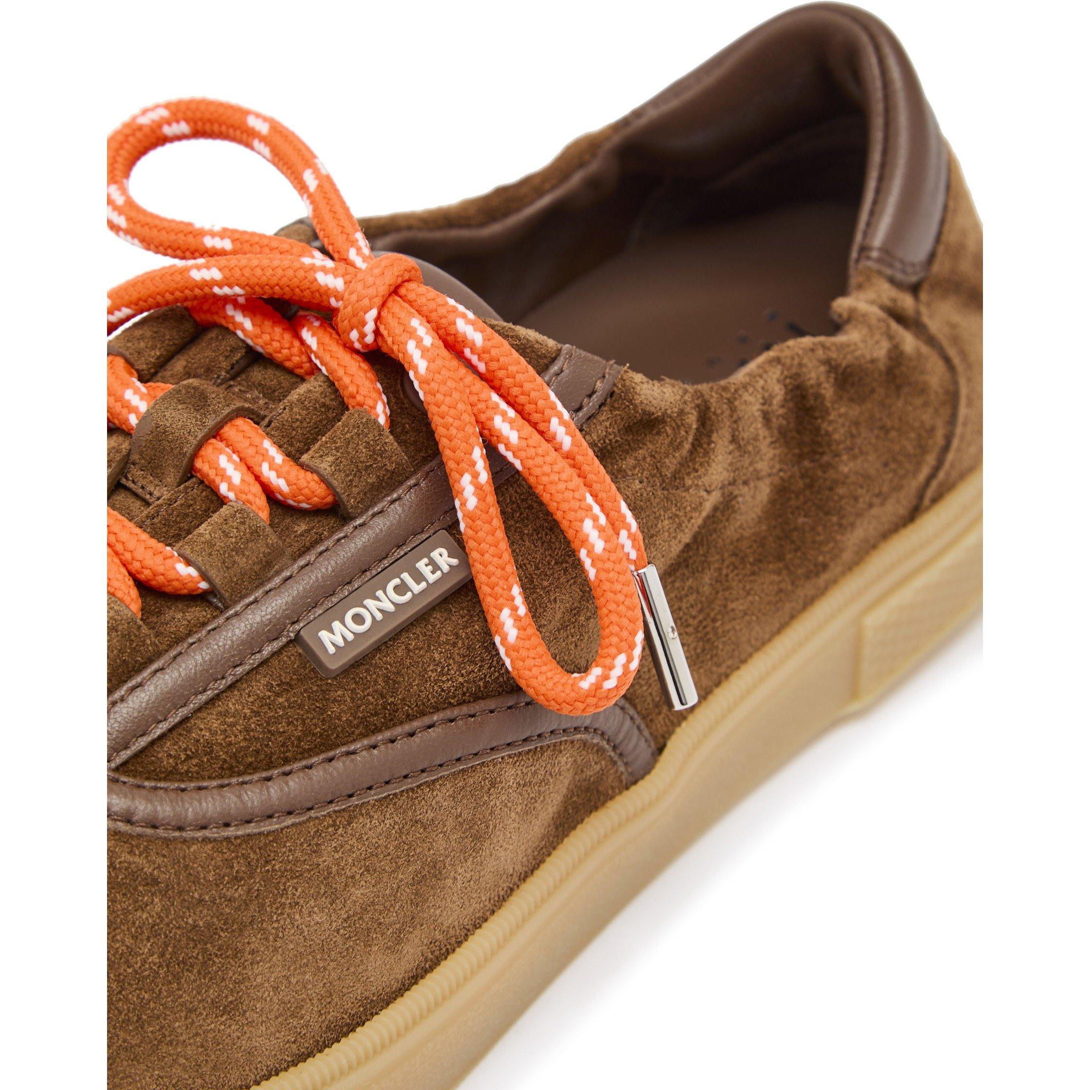 BROWN - Moncler - VERA LEISURE LOW TOP SNEAKER - 4