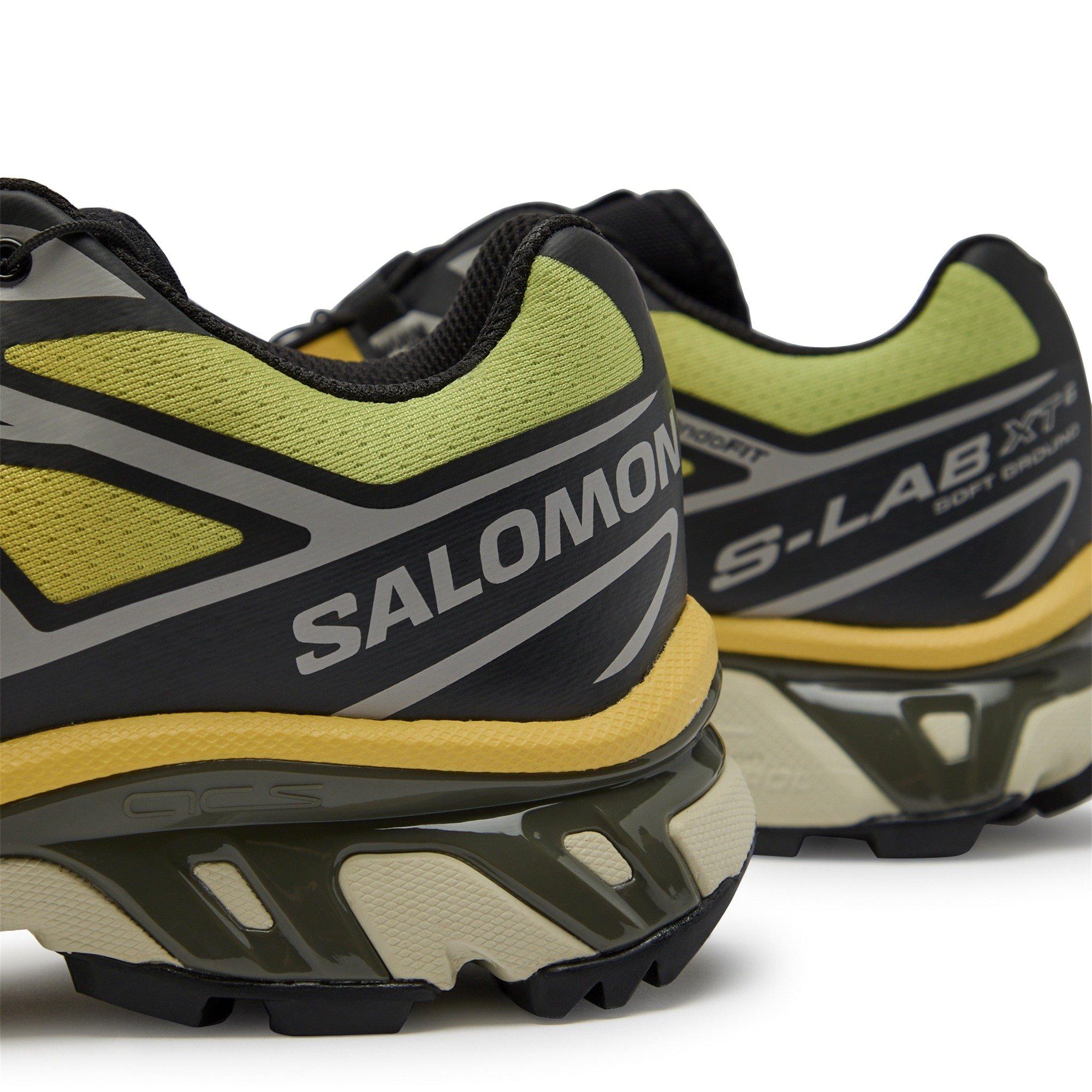 GREEN - Salomon - SALOMON XT-6 Black/Grape Leaf/ - 4