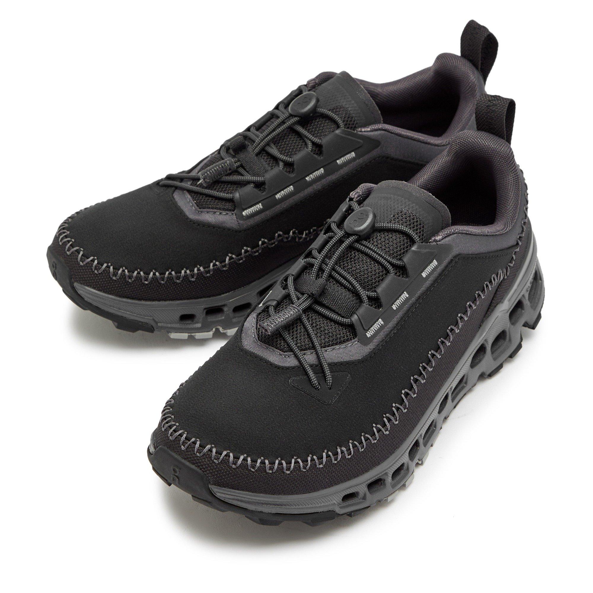 BLACK - On - Women's Cloudaway Water-Repellent Runners - 3