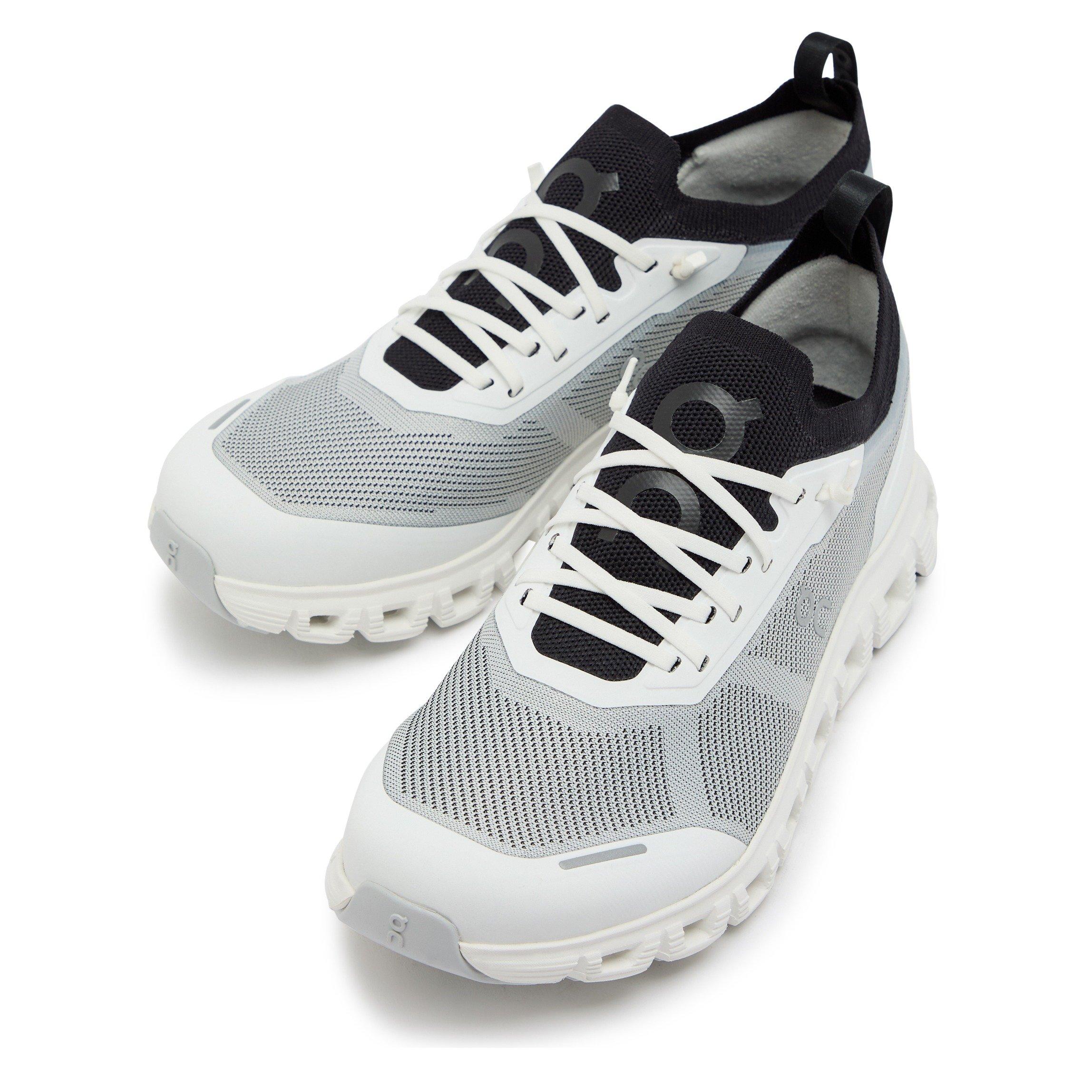BLACK AND WHITE - On - Women's Cloud 6 Versa Mesh Runners - 3