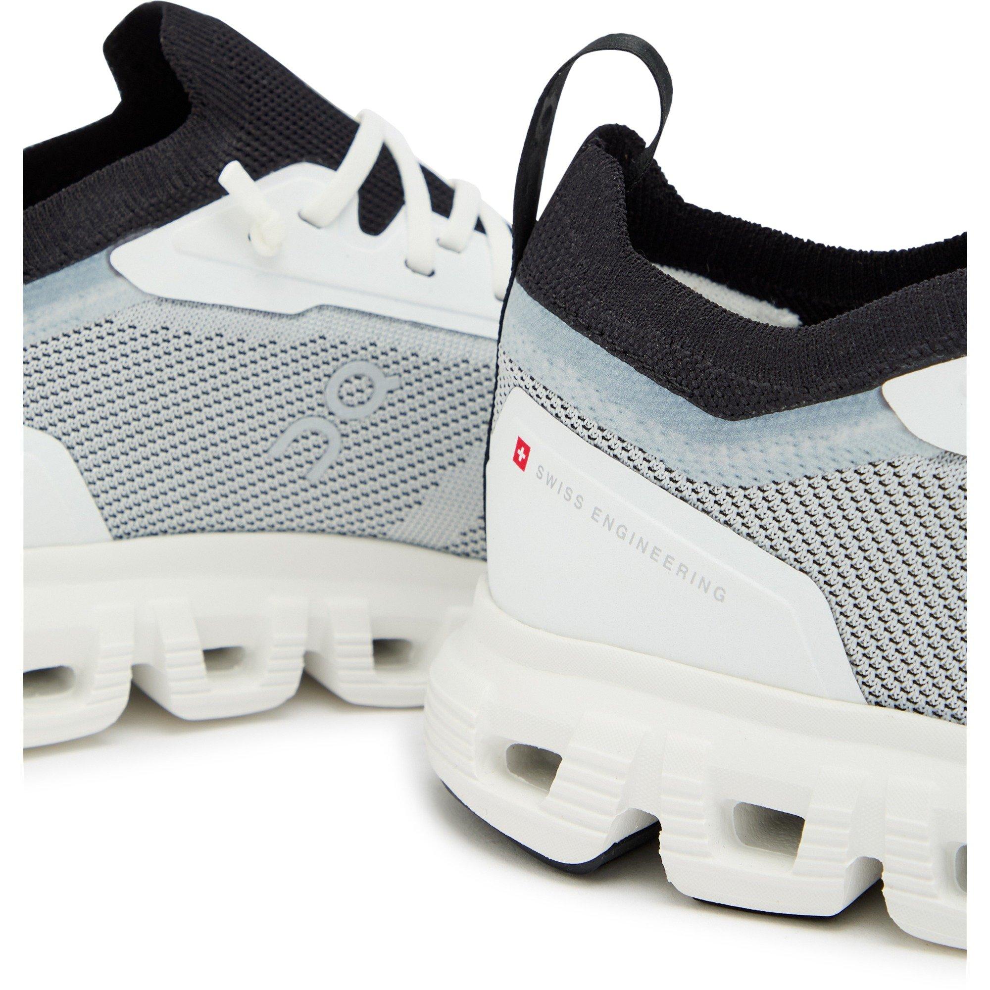 BLACK AND WHITE - On - Women's Cloud 6 Versa Mesh Runners - 4