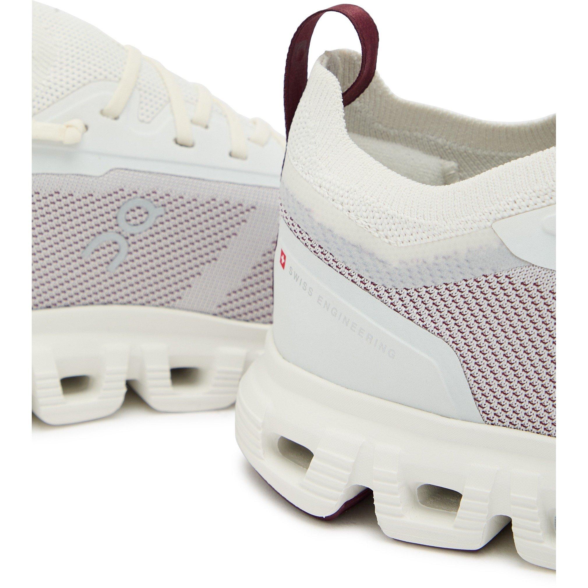 MAROON - On - Women's Cloud 6 Versa Runners - 4