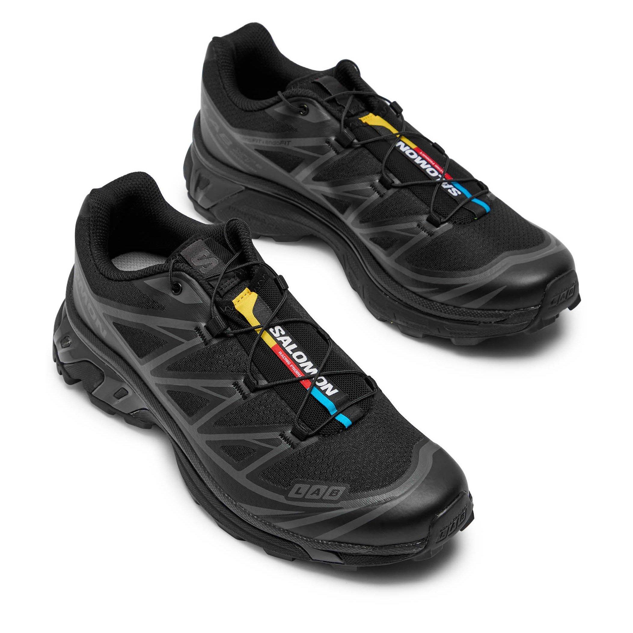 BLACK - Salomon - Women's XT-6 Runners - 3