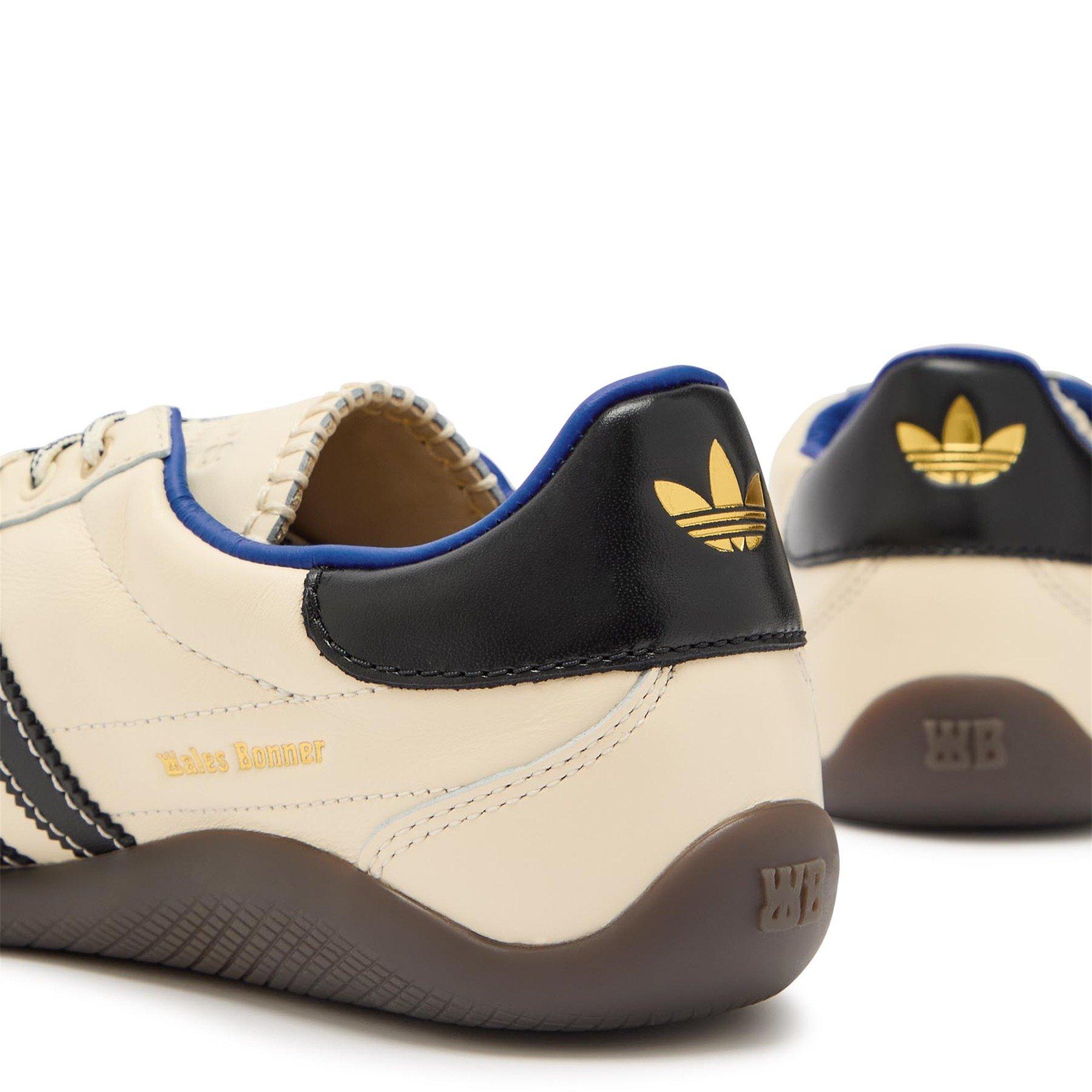 WHITE AND OTHER - adidas Originals - Women's Karintha OG Leather Low-Top Trainers - 4