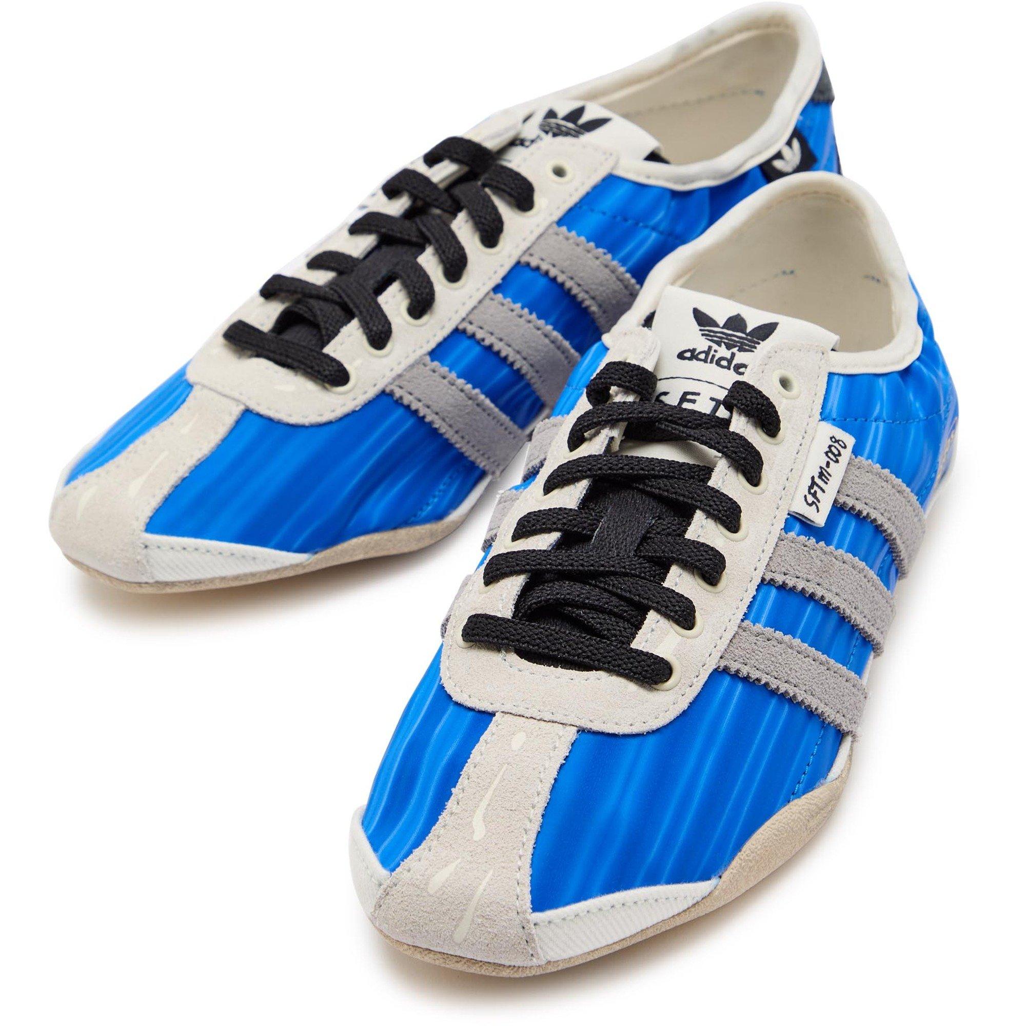 BLUE AND OTHER - adidas Originals - Women's Tokyo Song for the Mute Suede Low-Top Trainers - 3