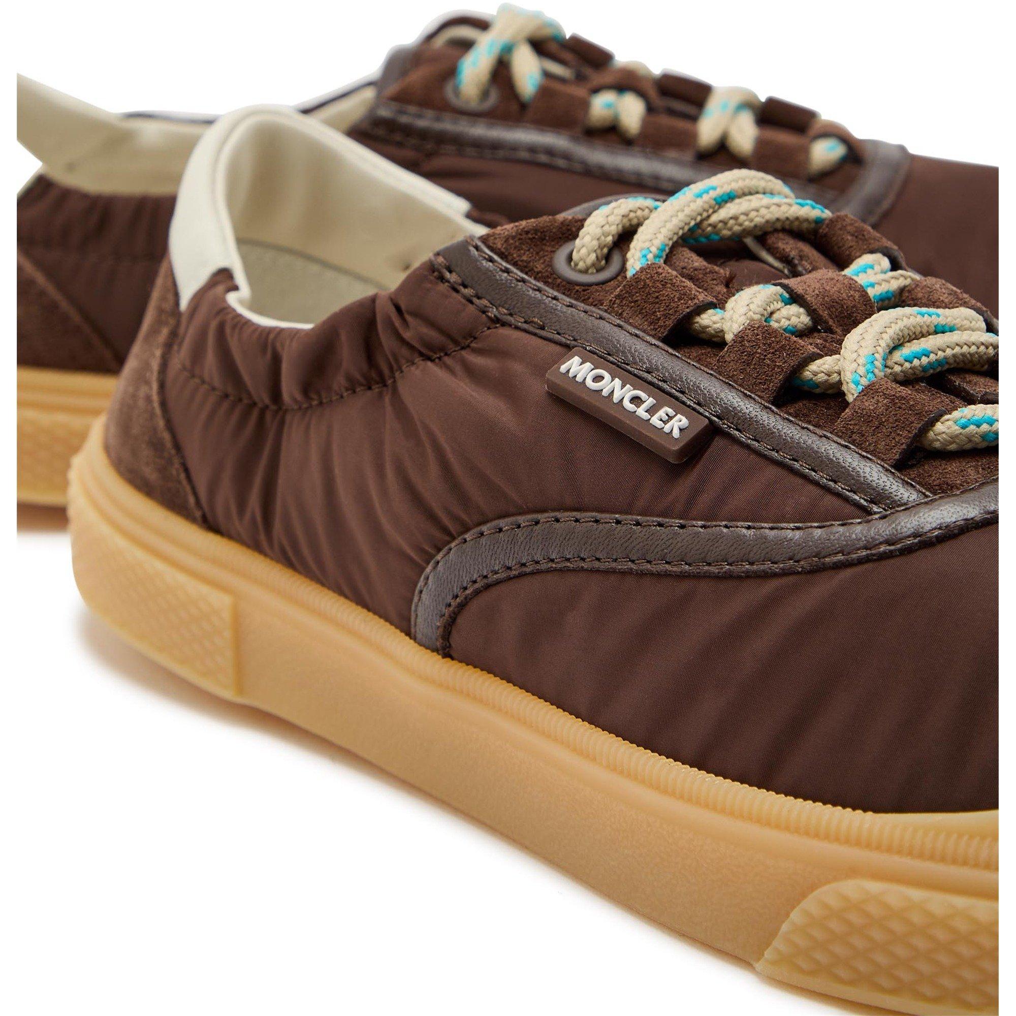 BROWN - Moncler - VERA LEISURE LOW TOP SNEAKERS - 4