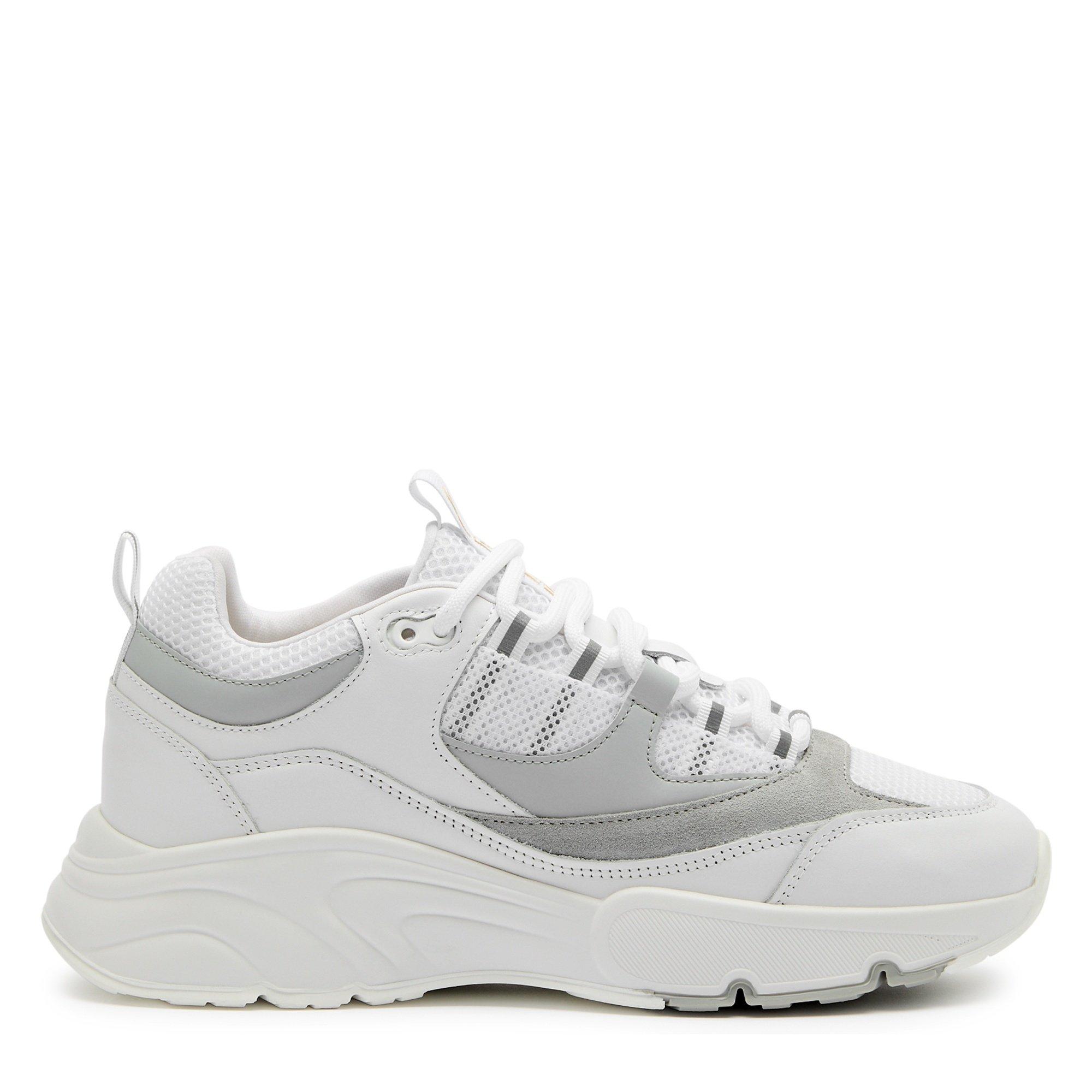 WHITE - Cleens - Men's Aero Waterproof Leather Runners