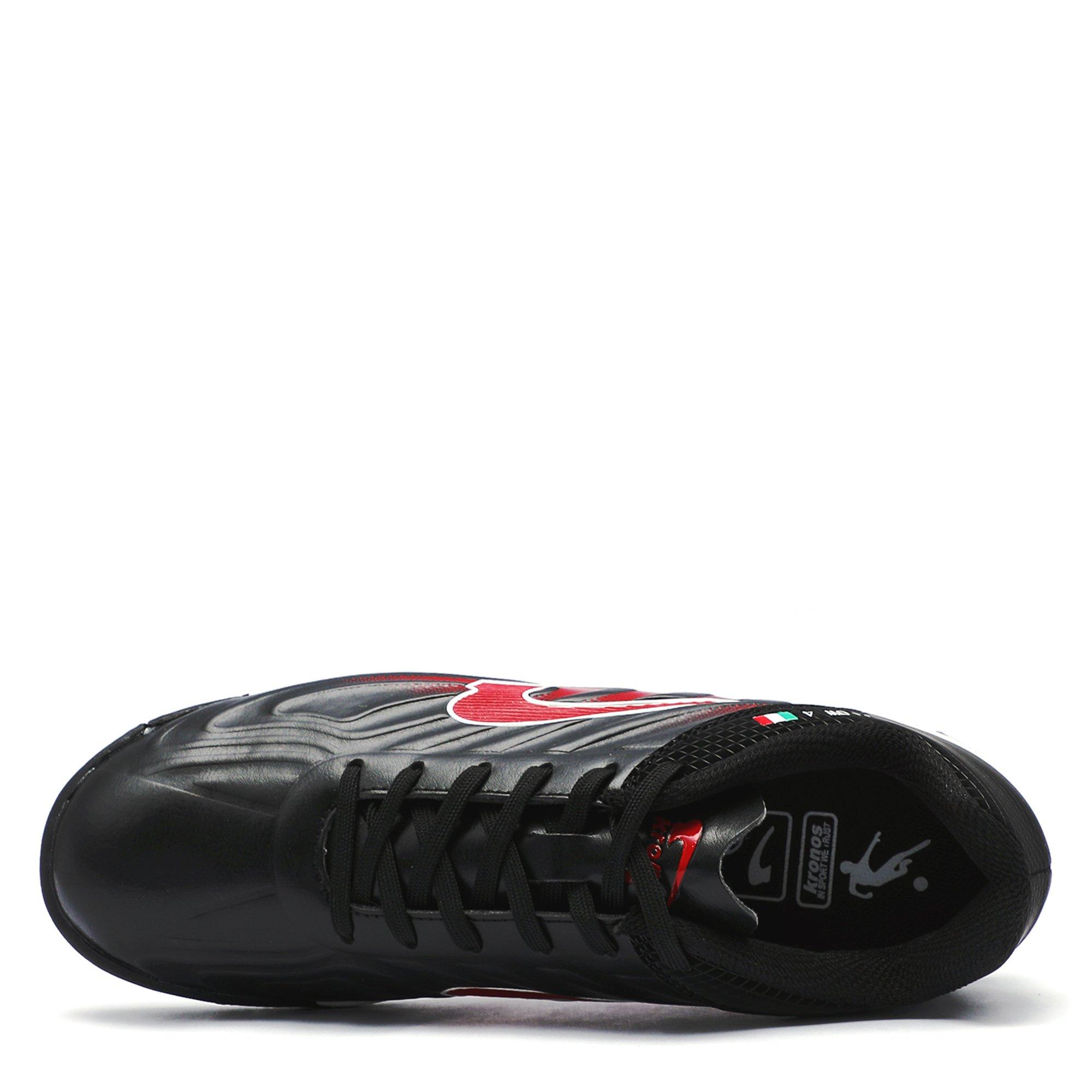 Black/Red - Kronos - Flow 4 Indoor Football Boots - 3