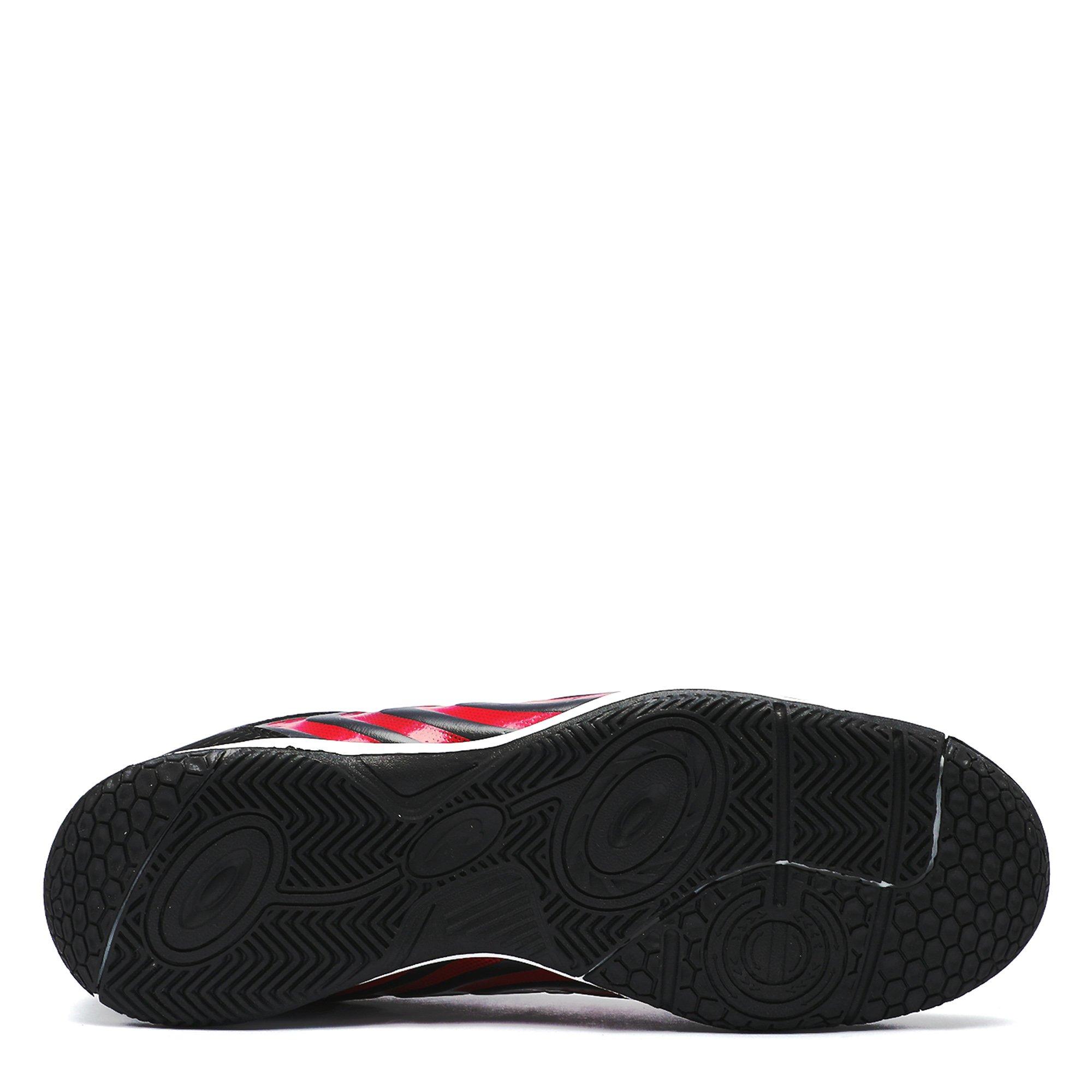 Black/Red - Kronos - Flow 4 Indoor Football Boots - 4