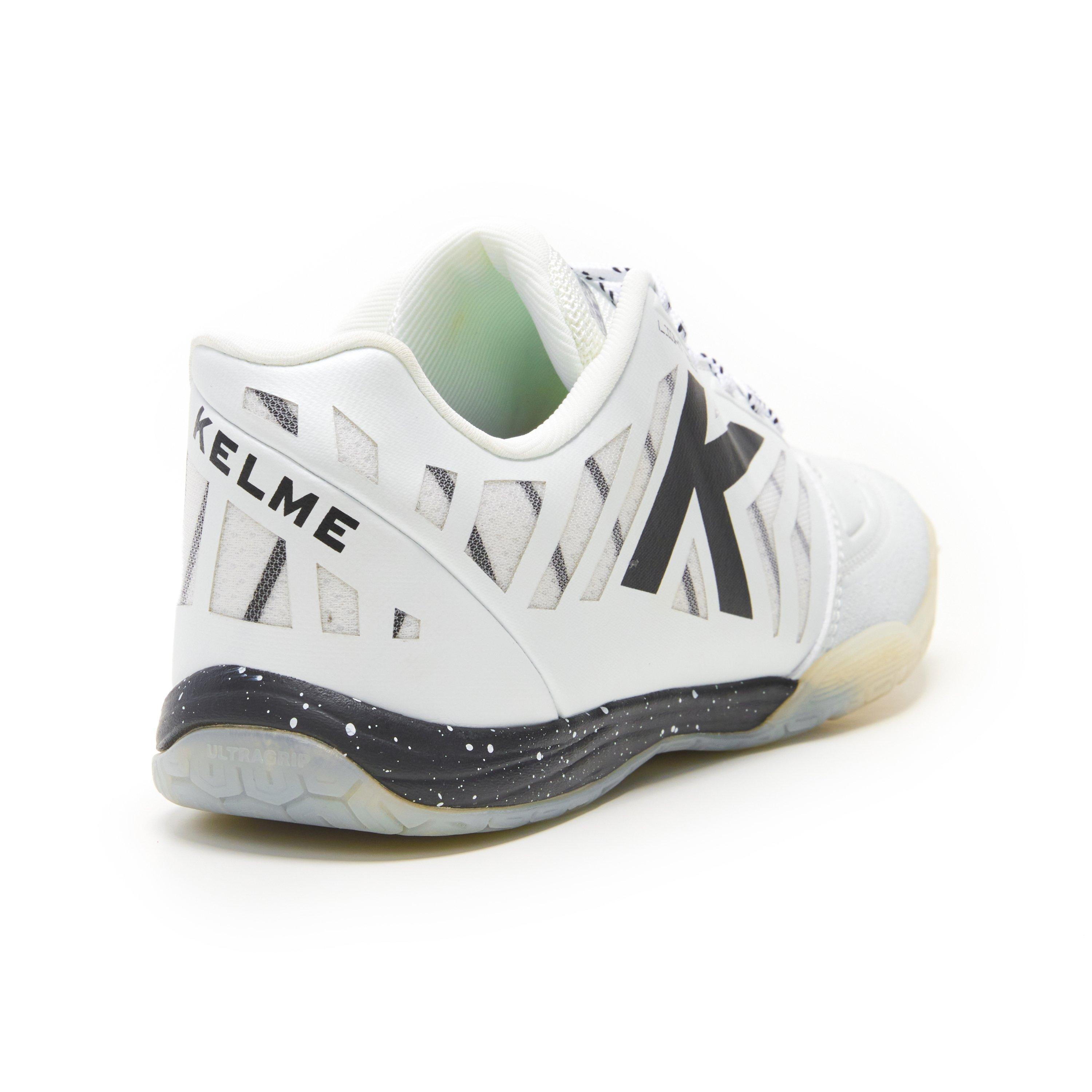 Hvid/Sort - Kelme - Men's All In Indoor Football Boots - 6