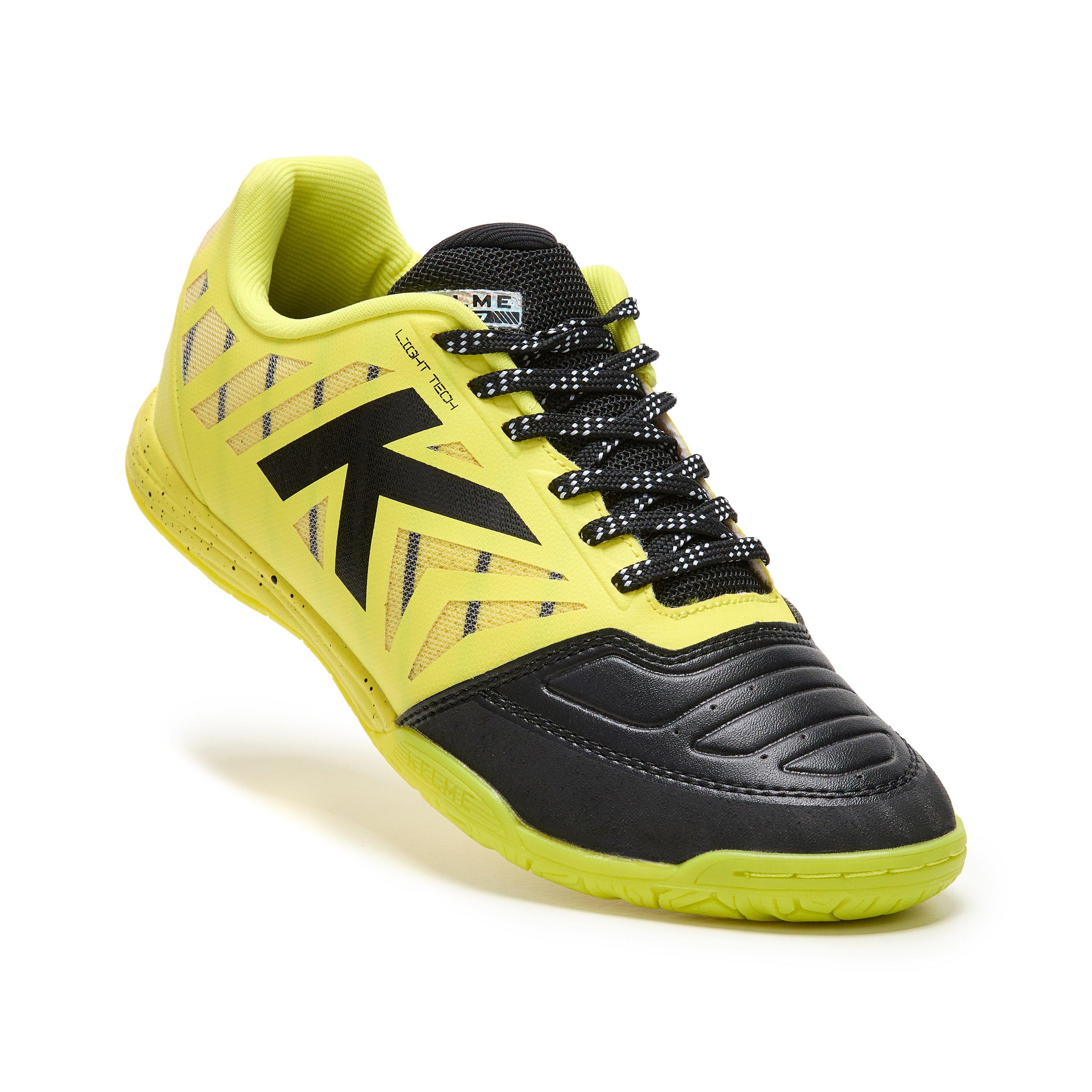 KELME Scarpe Calcio A 5 Indoor Cup - Rosse, Taglia 35 EU, Leggere E Traspiranti, Suola Intermedia
