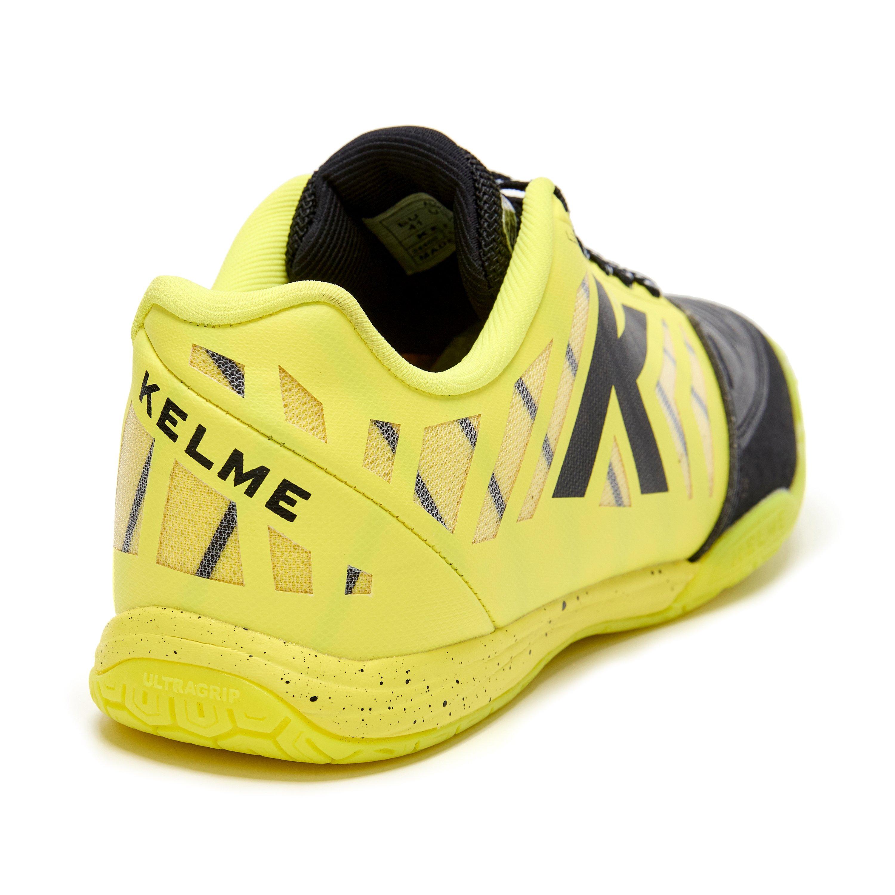 Limoen/Zwart - Kelme - All In Indoor Football Boots - 6