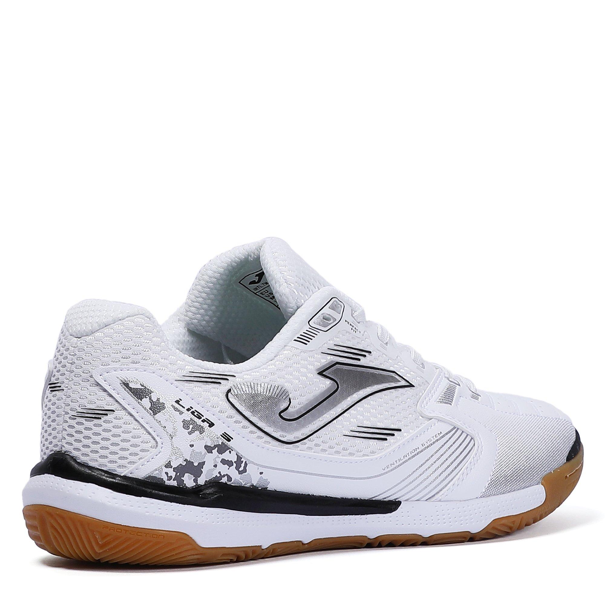 White - Joma - Liga 5 2401 2402 Indoor Football Boots - 6