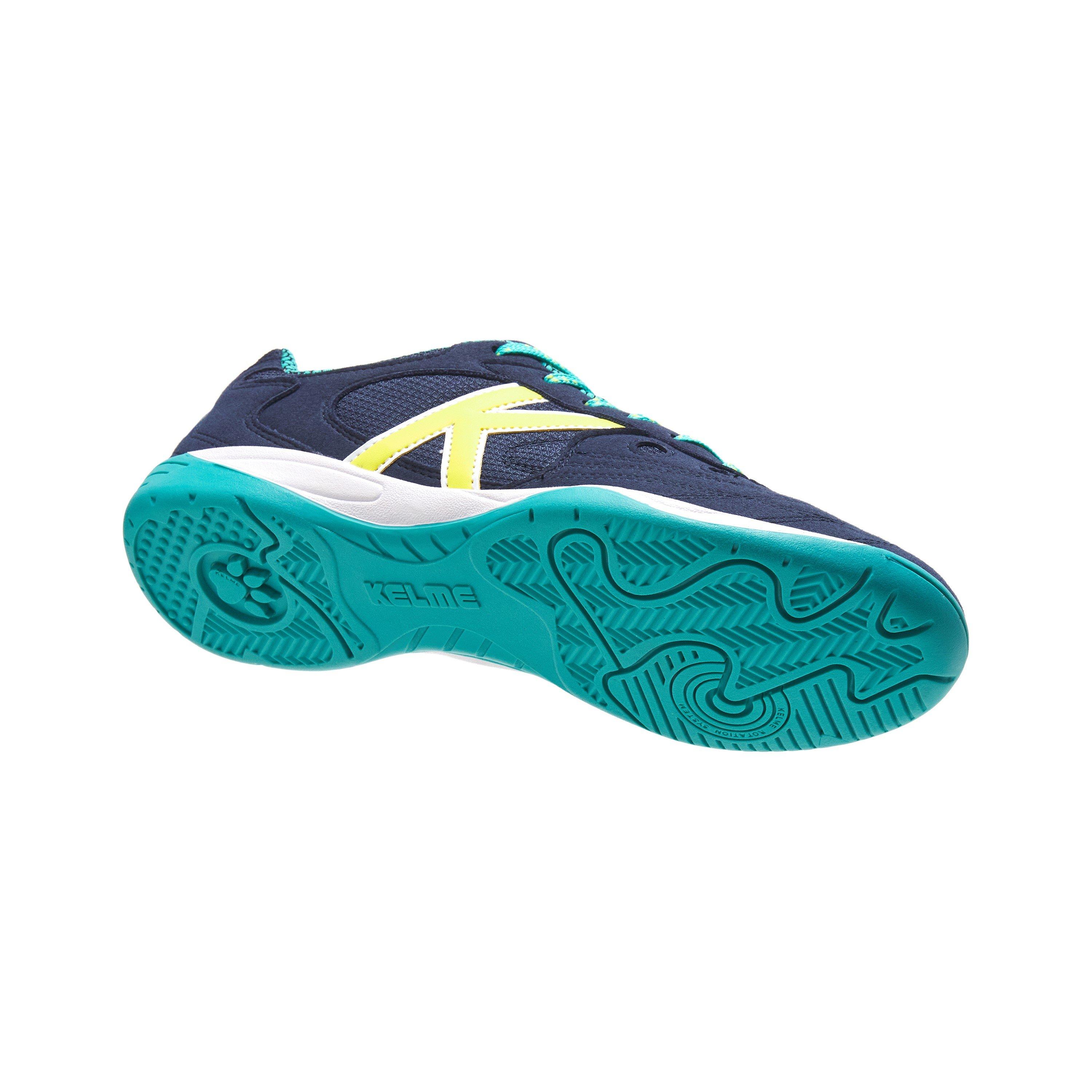 Navy/Lime/Turq - Kelme - Copa Indoor Football Boots - 4