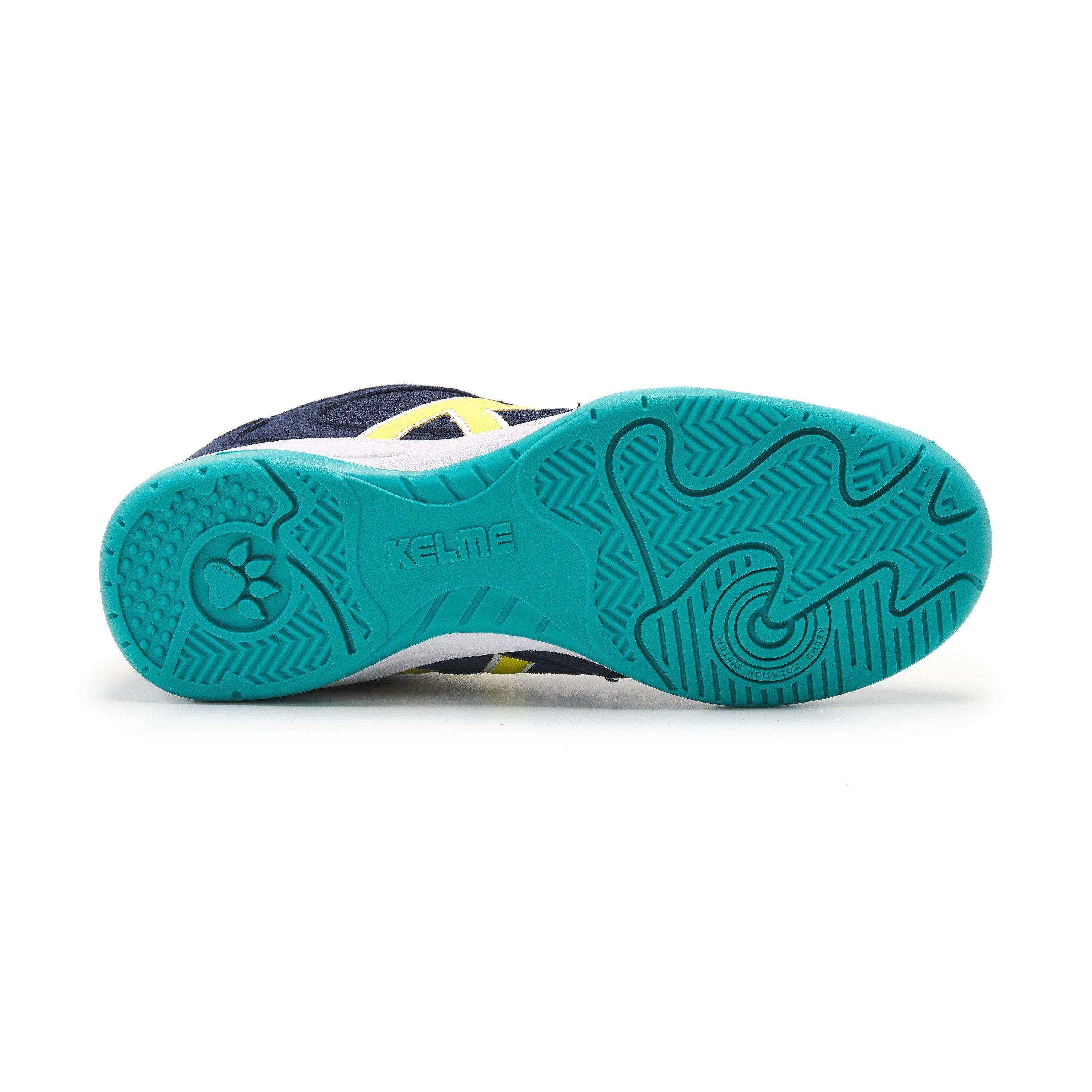 Navy/Lime/Turq - Kelme - Copa Indoor Football Boots - 5