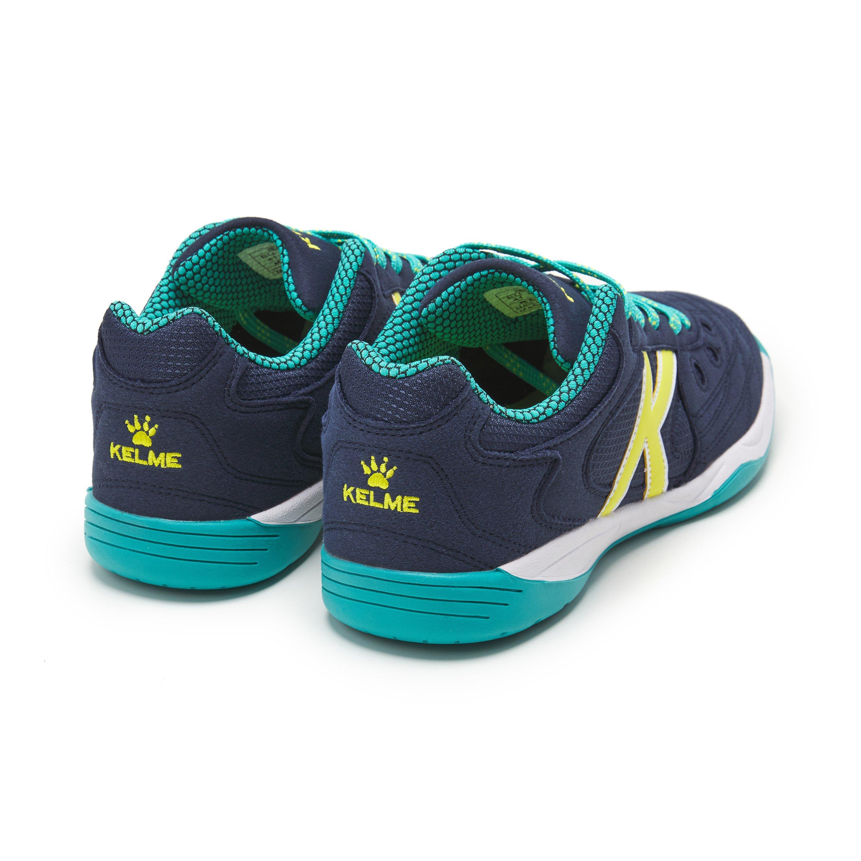 Navy/Lime/Turq - Kelme - Copa Indoor Football Boots - 7