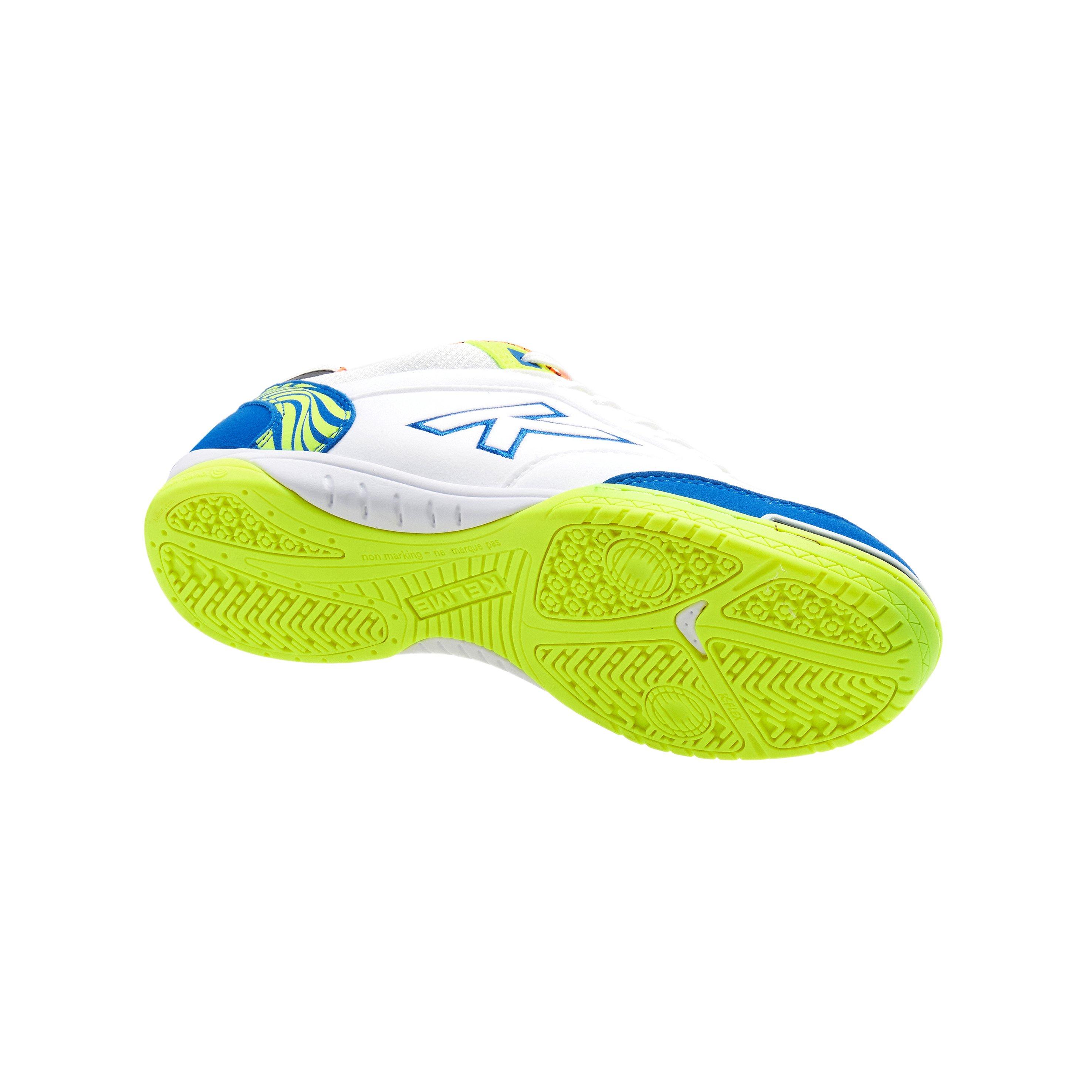 Weiß/Blau/Limette - Kelme - Precision Trainers Mens - 4