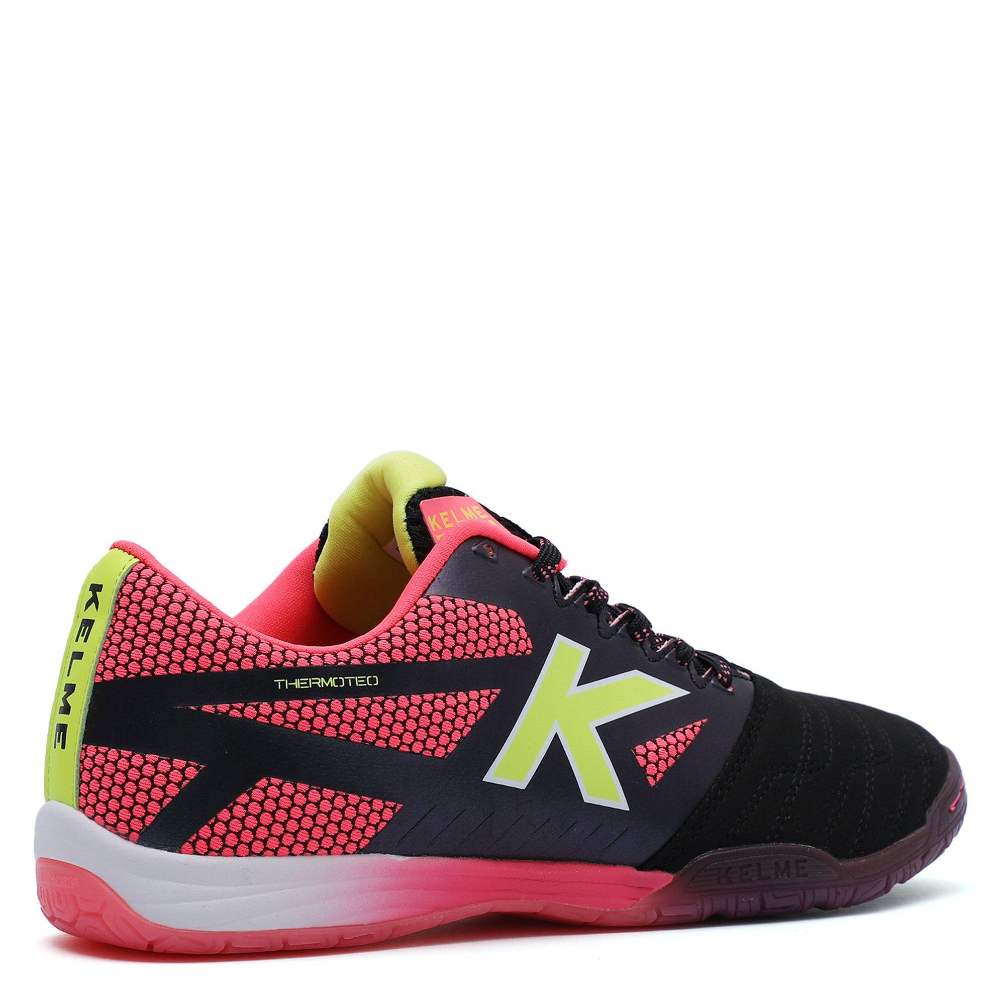 Black/Lime - Kelme - Scalpel Indoor Football Boots - 6