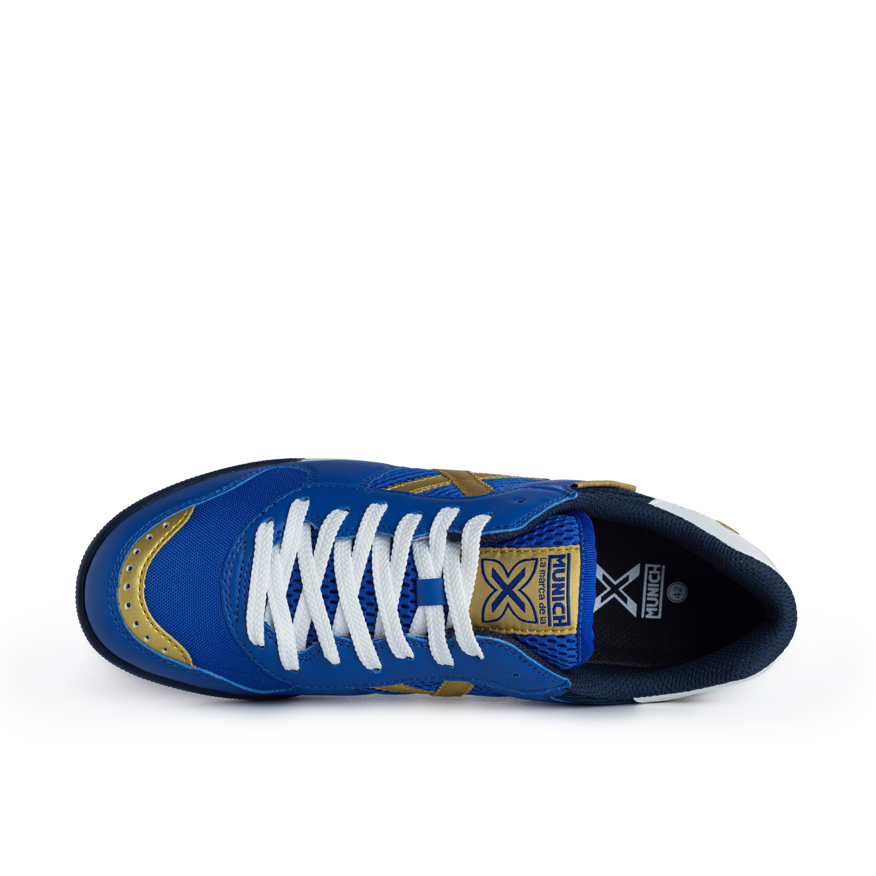 Blauw/Goud - Munich - Continental V2 Football Trainers Mens - 3