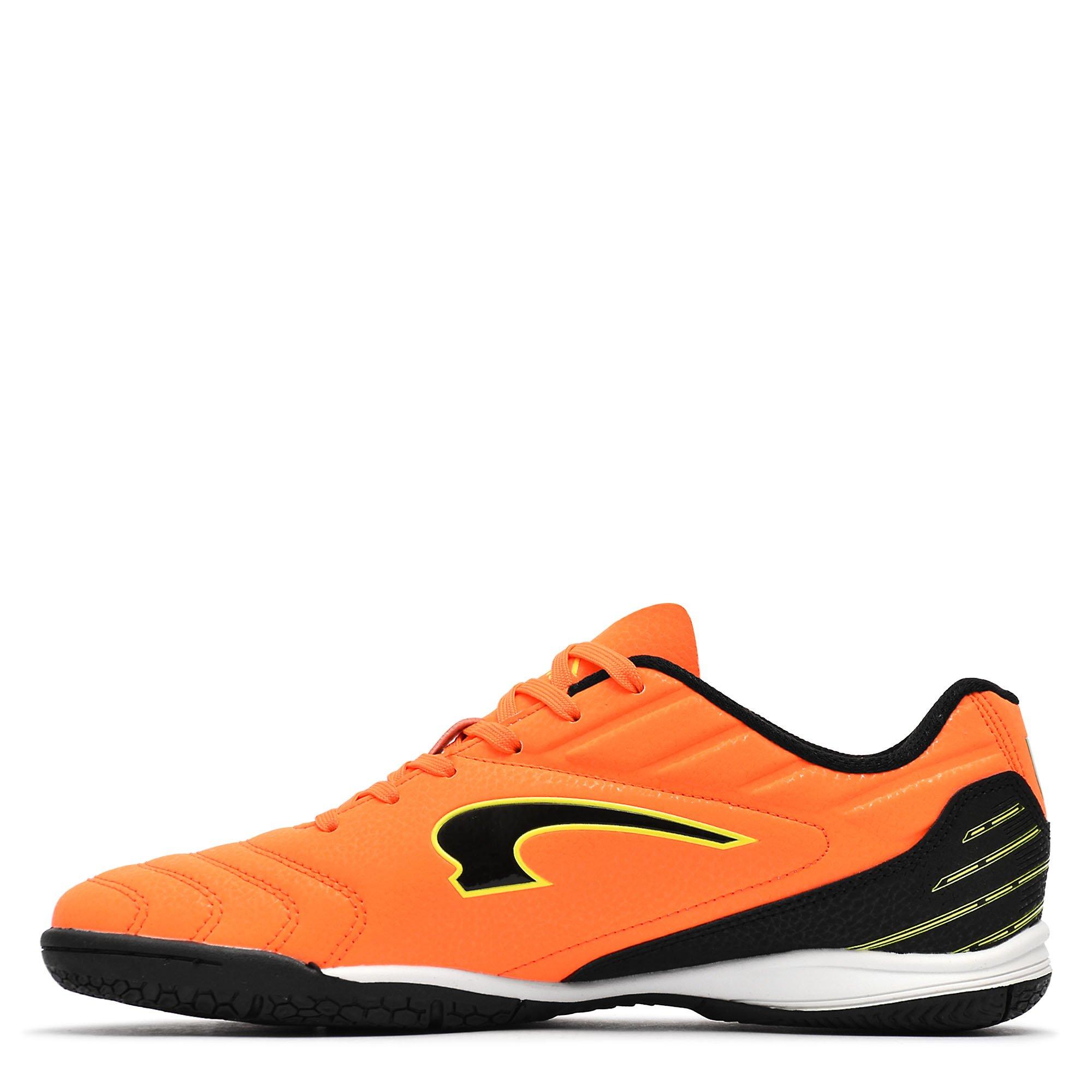 Orange/Black - Kronos - Costa 2 Indoor Football Boots - 2
